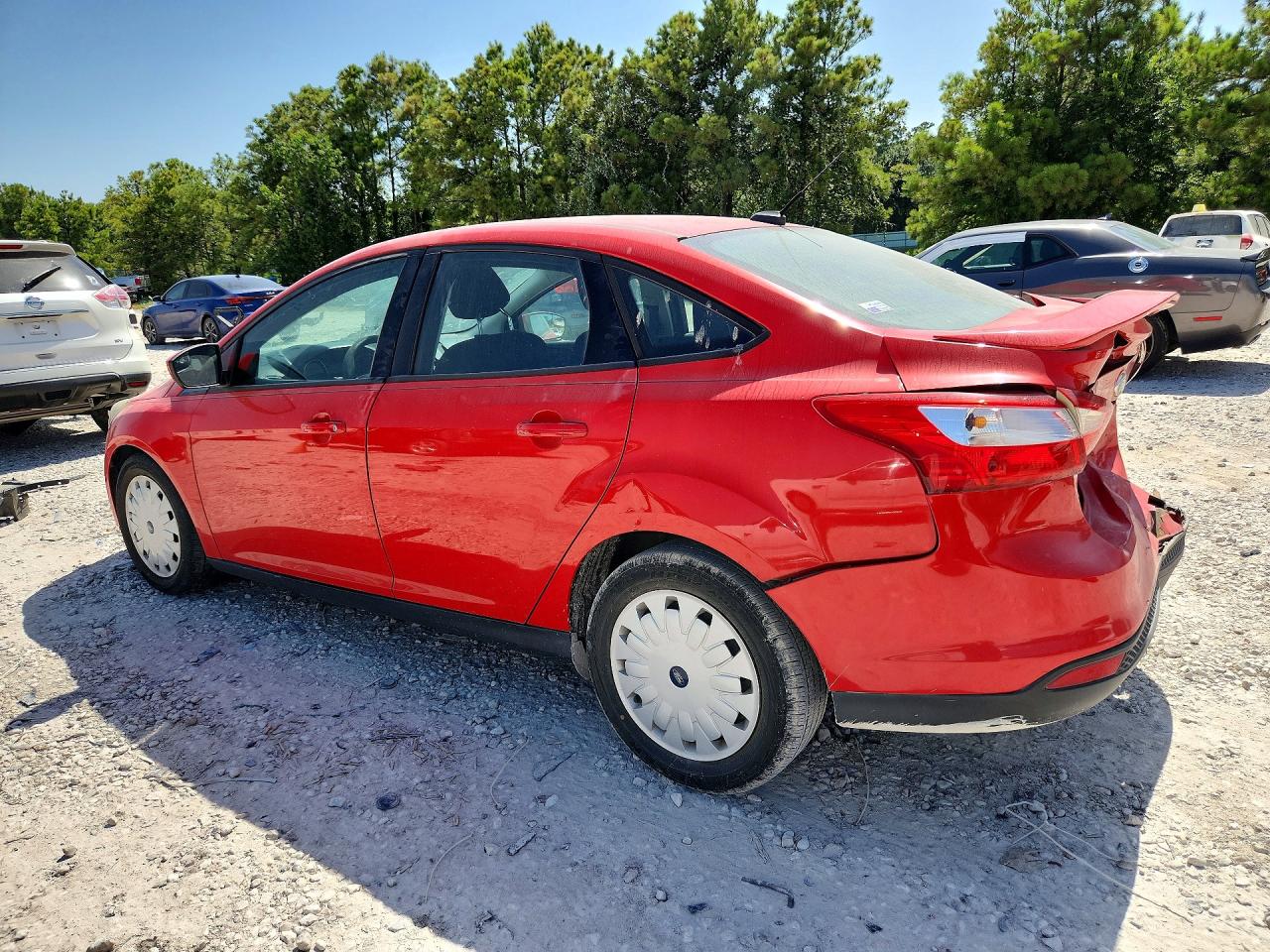 2012 Ford Focus Se Red vin: 1FAHP3F23CL319166