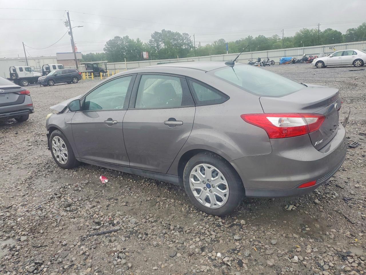 2012 Ford Focus Se Charcoal vin: 1FAHP3F23CL384728