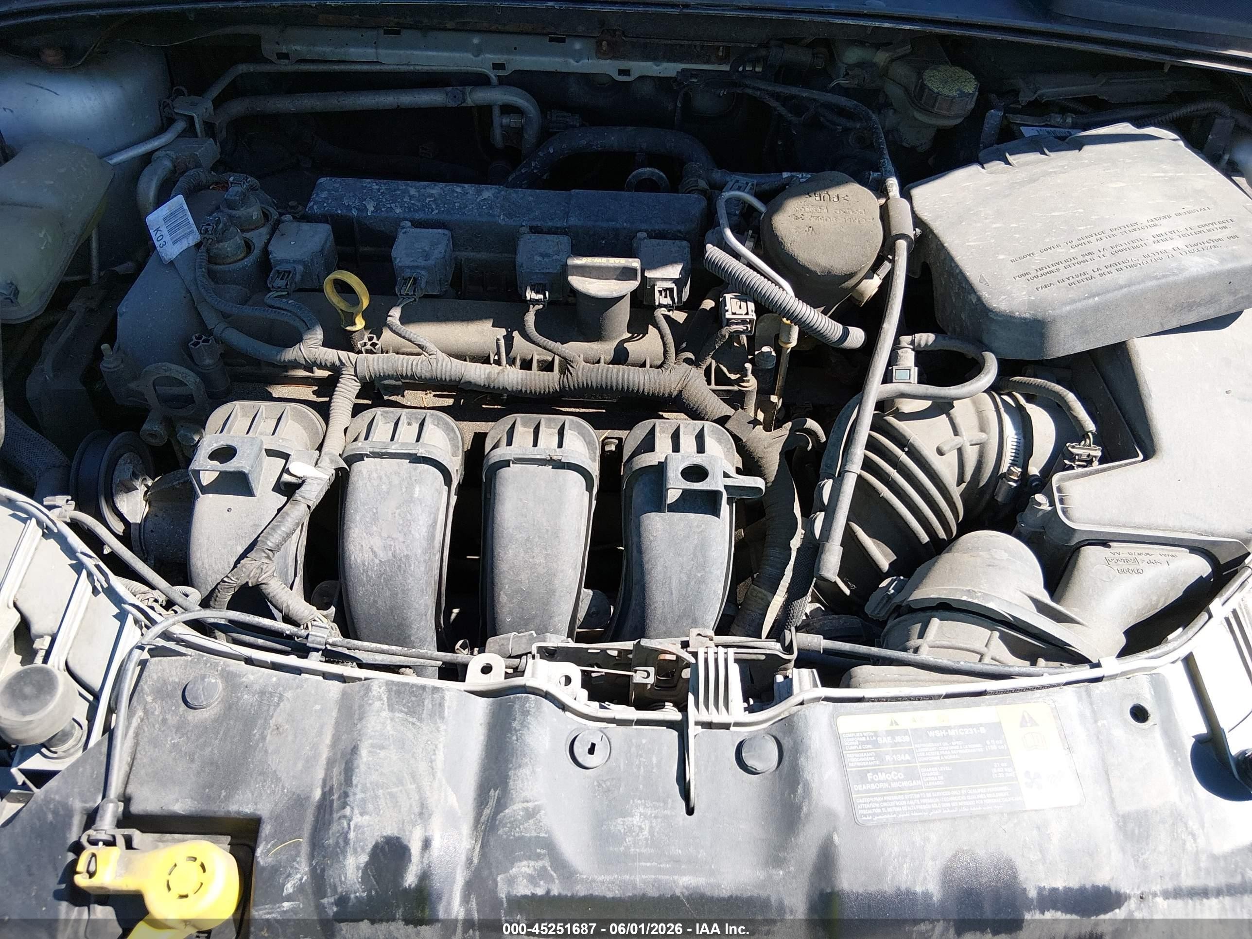 2012 Ford Focus Se Silver vin: 1FAHP3F23CL434107