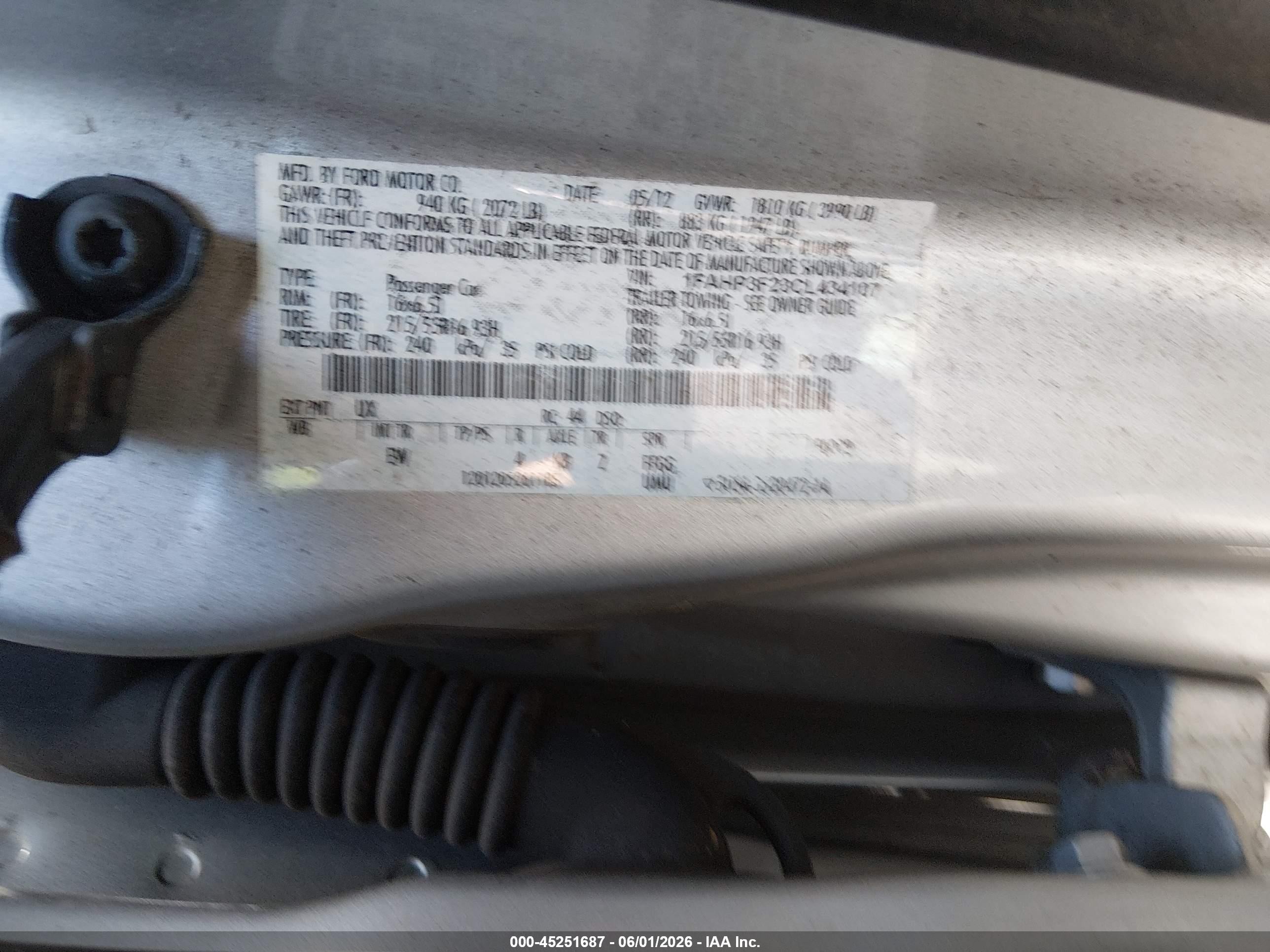 2012 Ford Focus Se Silver vin: 1FAHP3F23CL434107