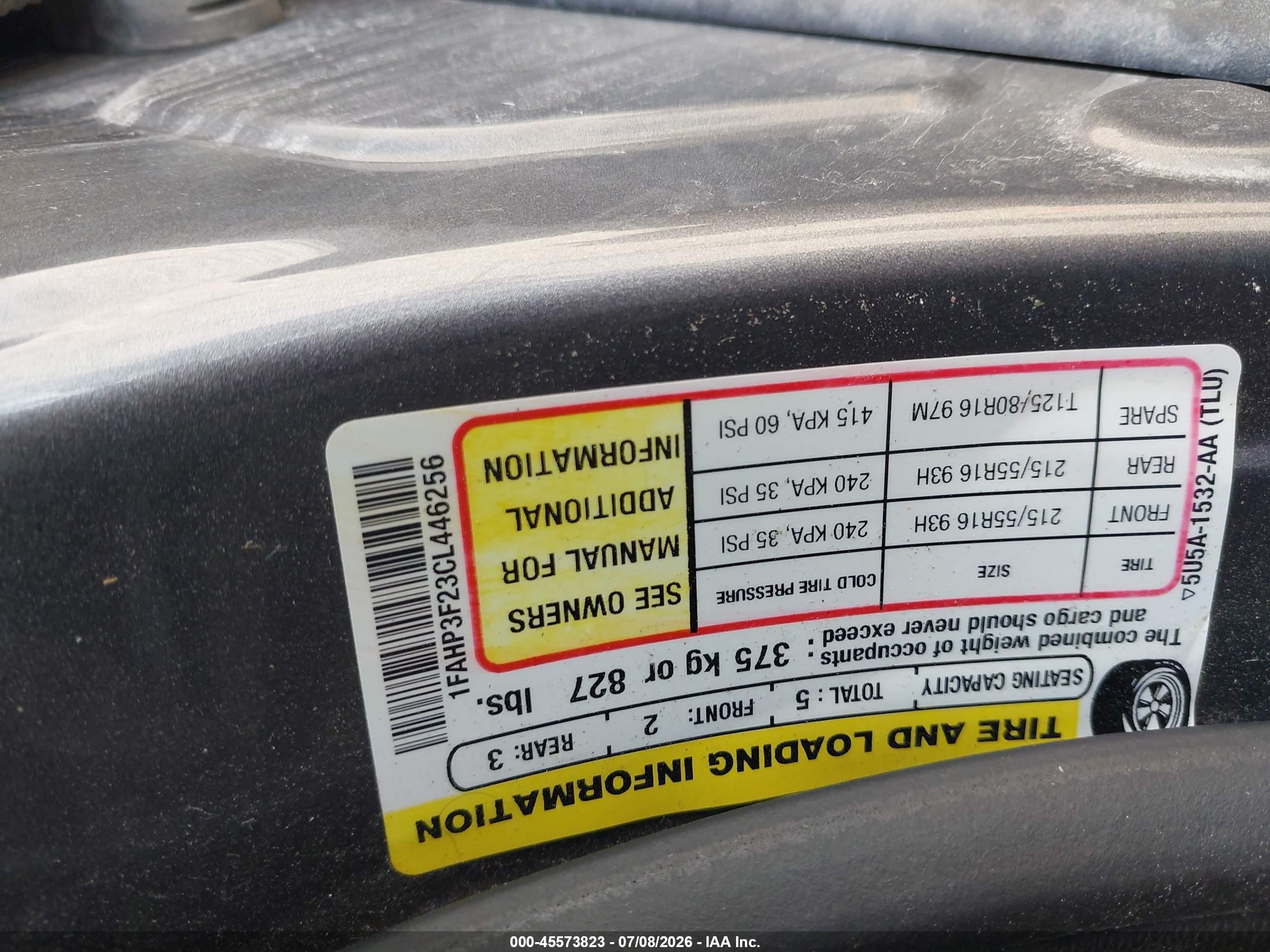 2012 Ford Focus Se Gray vin: 1FAHP3F23CL446256