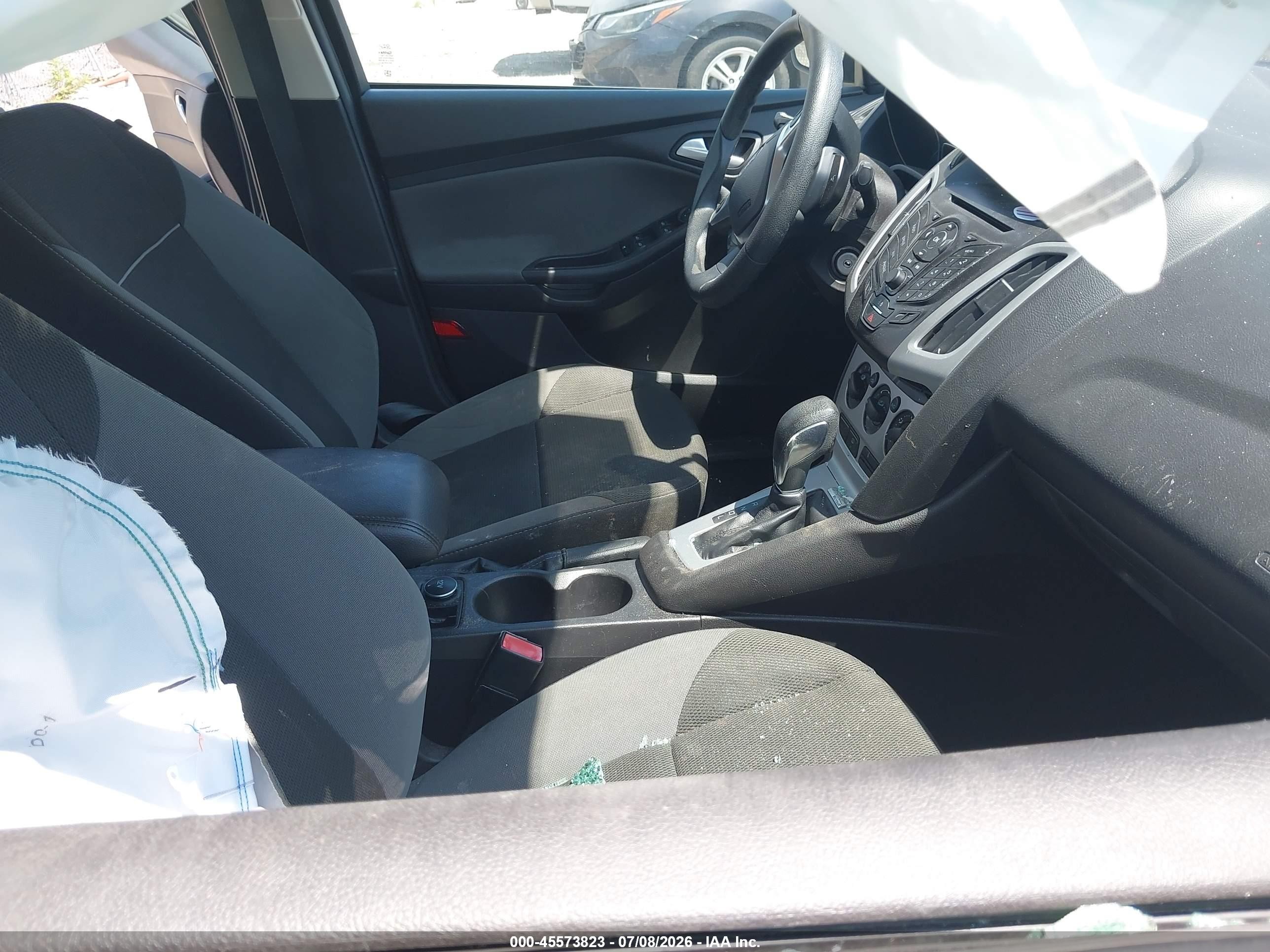 2012 Ford Focus Se Gray vin: 1FAHP3F23CL446256