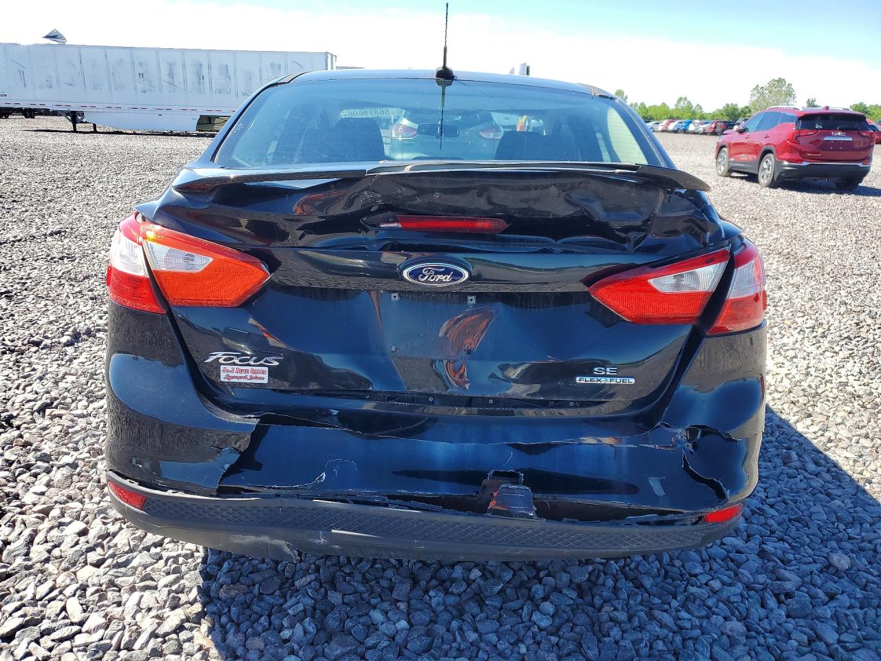 2012 Ford Focus Se Black vin: 1FAHP3F23CL457208
