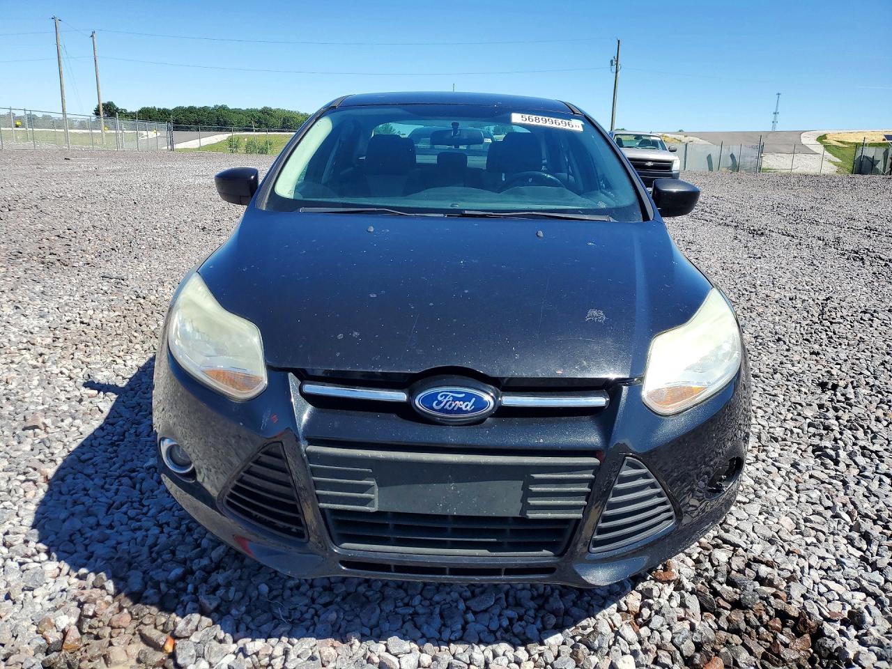 2012 Ford Focus Se Black vin: 1FAHP3F23CL457208