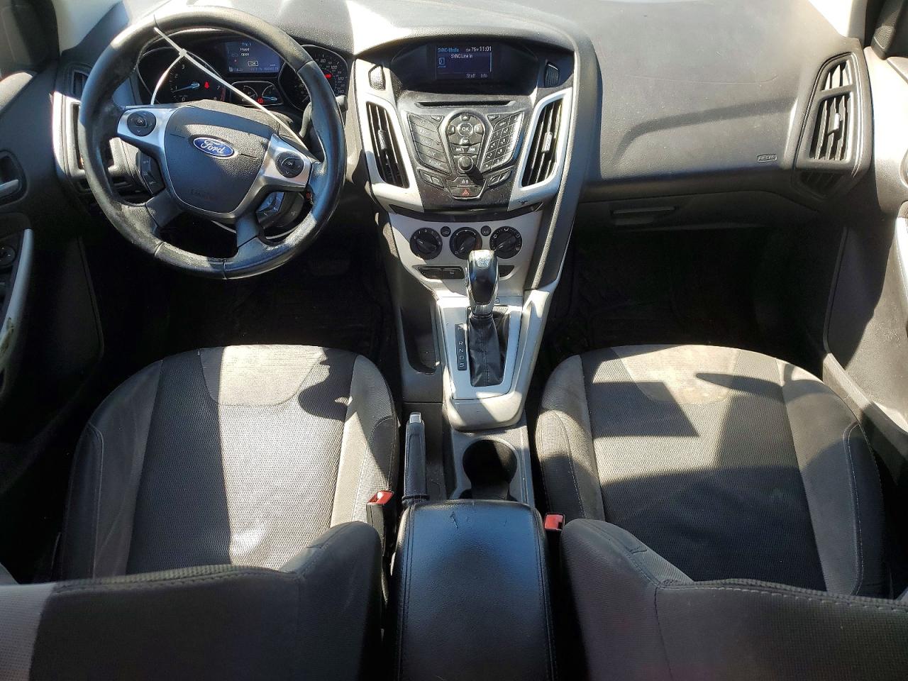 2012 Ford Focus Se Black vin: 1FAHP3F23CL457208