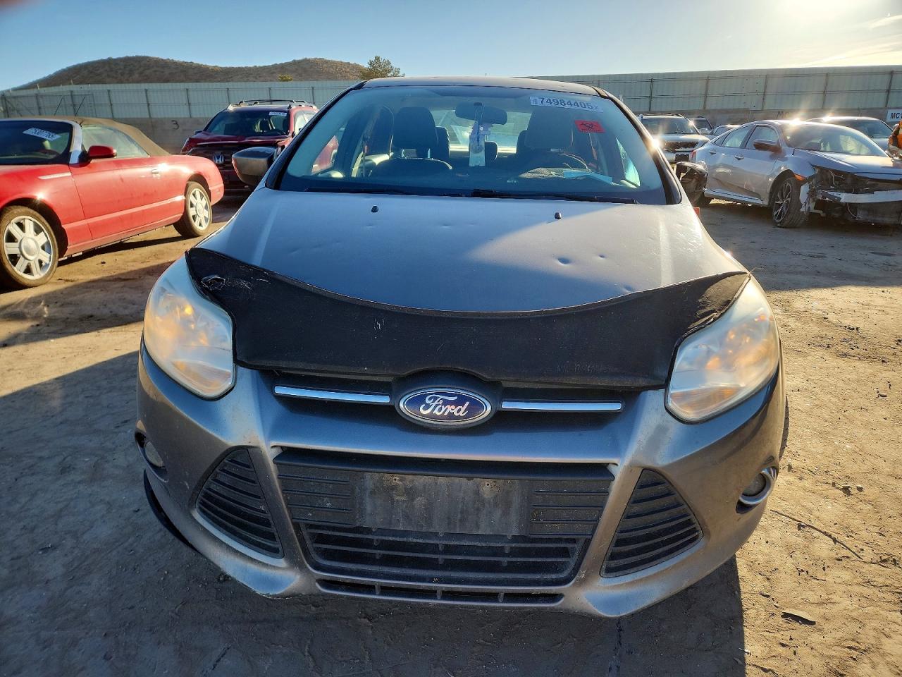 2012 Ford Focus Se Gray vin: 1FAHP3F23CL470170