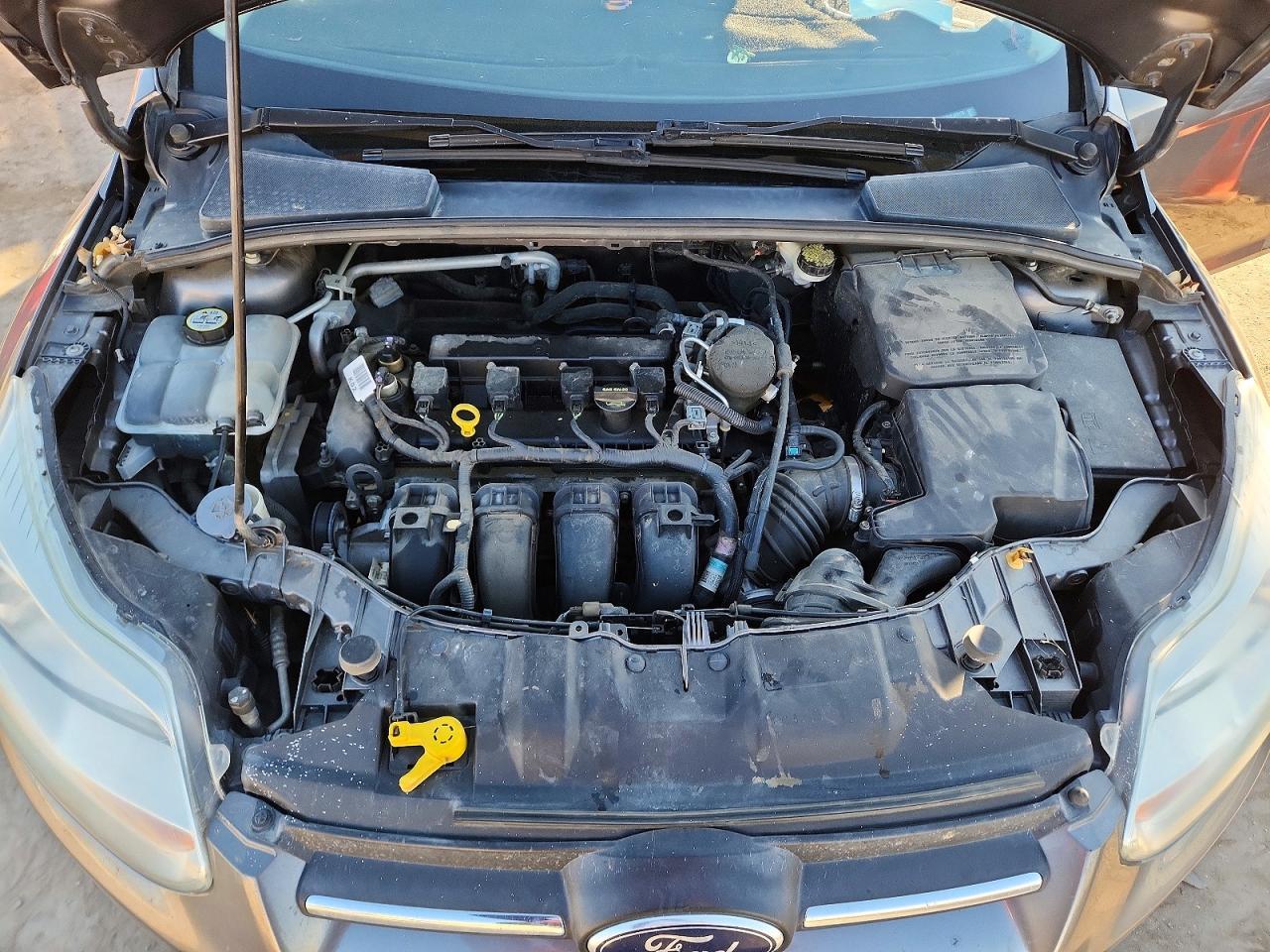 2012 Ford Focus Se Gray vin: 1FAHP3F23CL470170