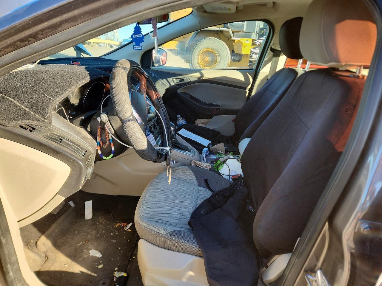 2012 Ford Focus Se Gray vin: 1FAHP3F23CL470170