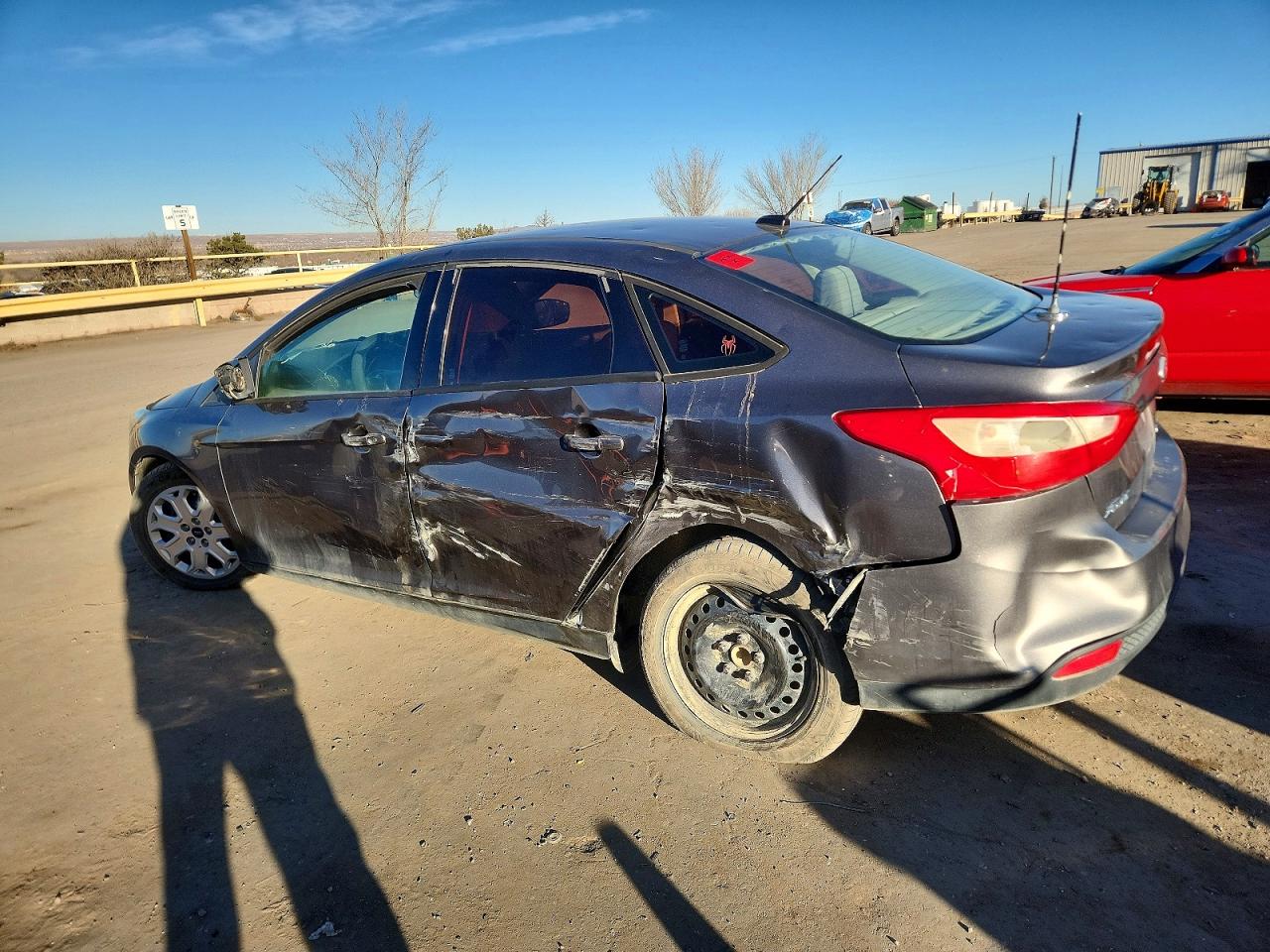 2012 Ford Focus Se Gray vin: 1FAHP3F23CL470170