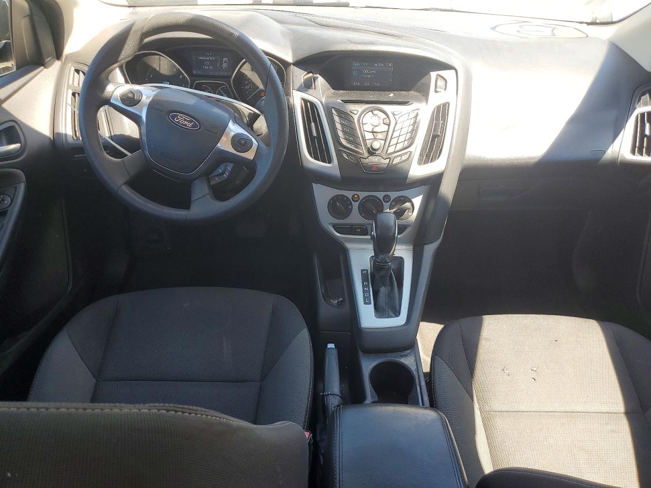 2012 Ford Focus Se Black vin: 1FAHP3F24CL127870