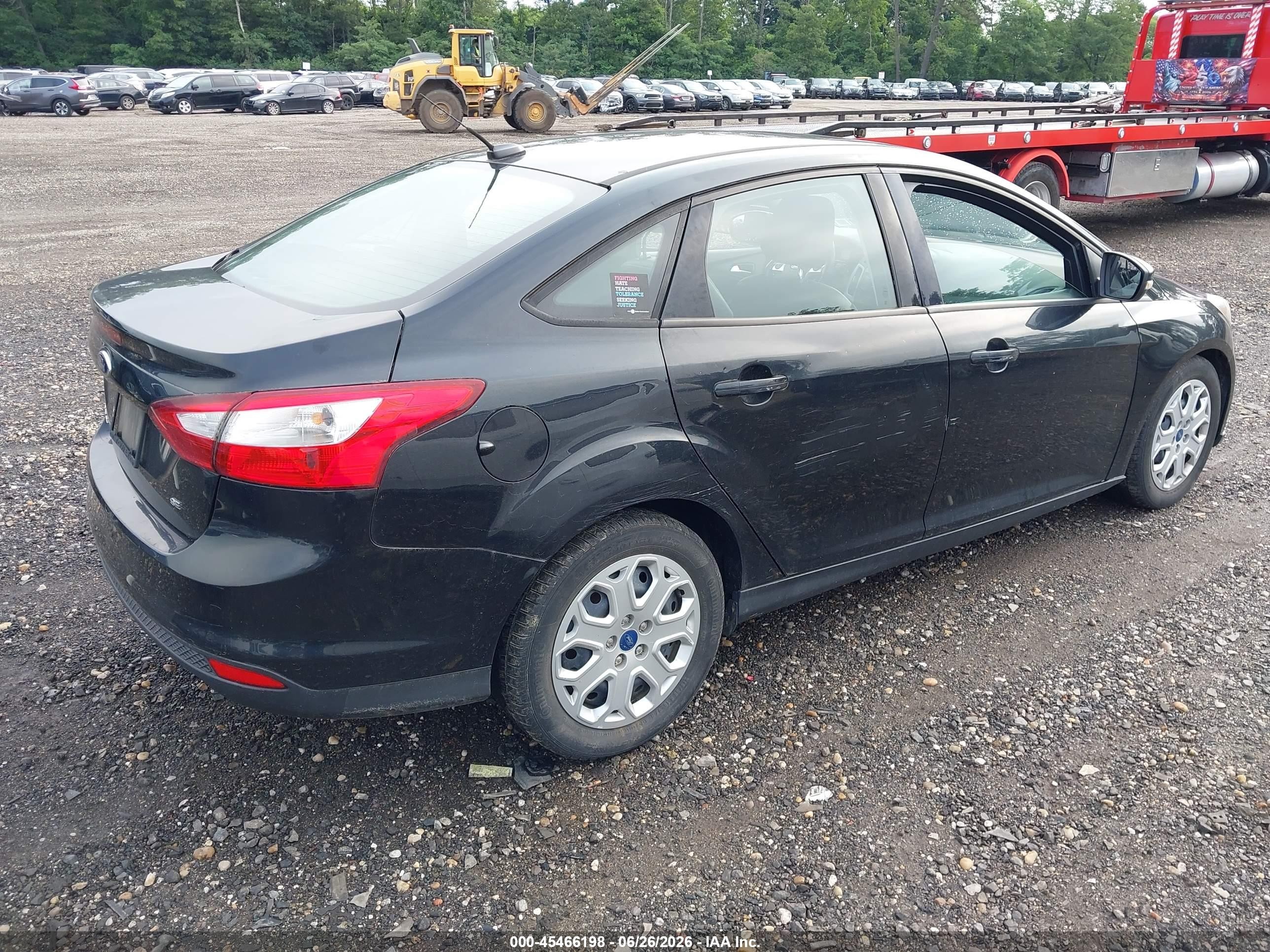 2012 Ford Focus Se Gray vin: 1FAHP3F24CL137864