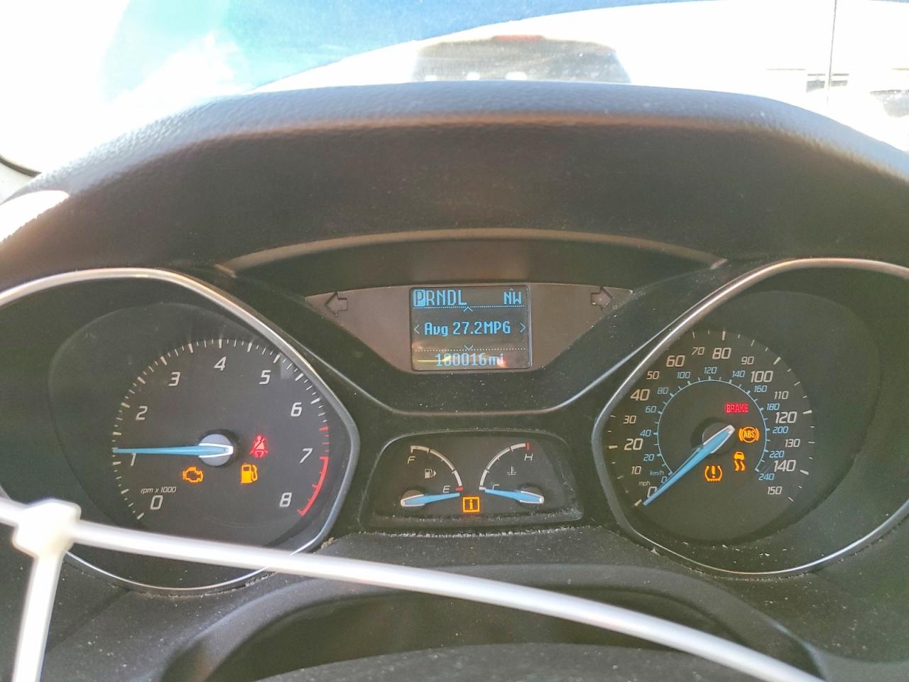 2012 Ford Focus Se Blue vin: 1FAHP3F24CL160920