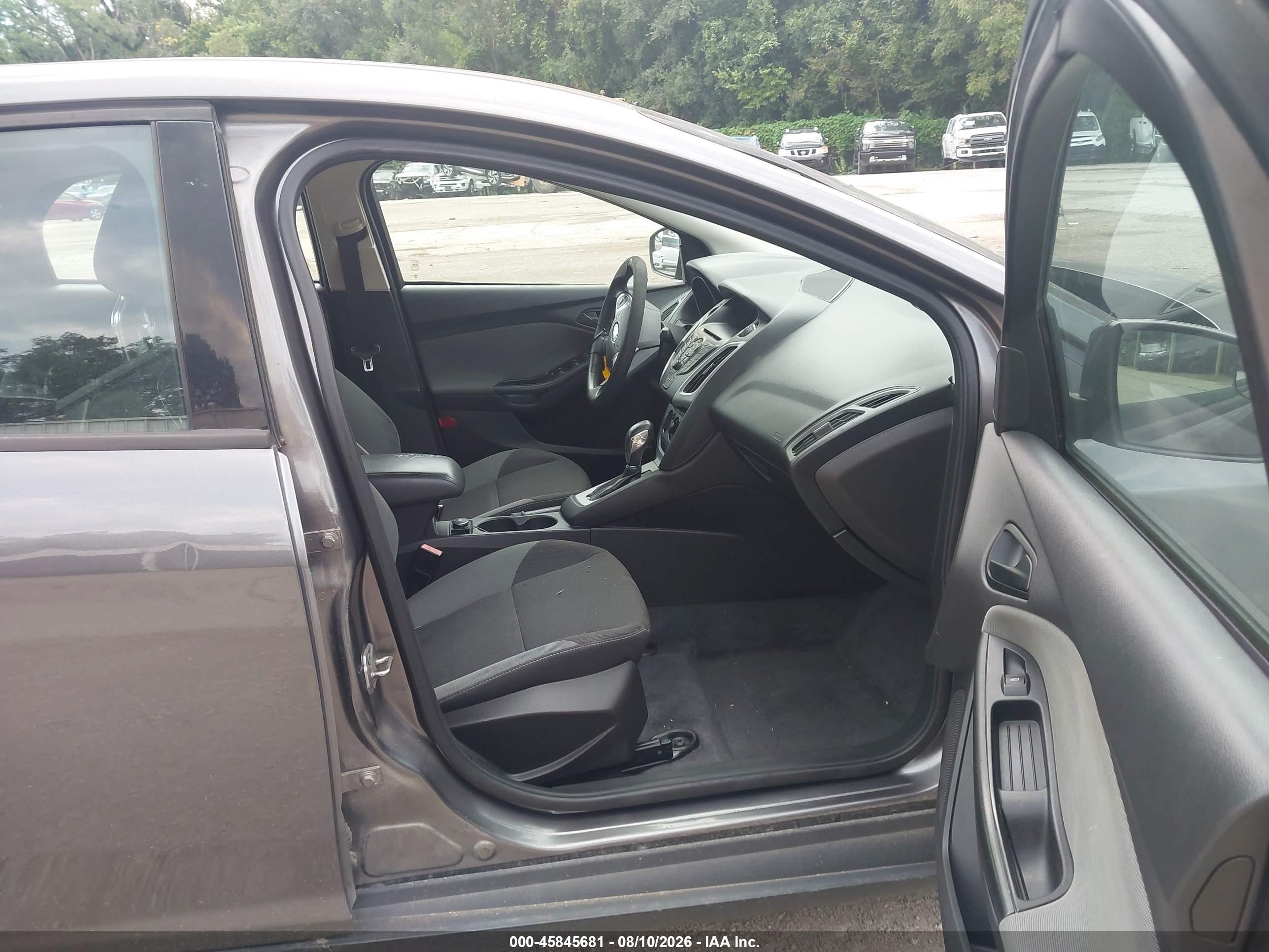 2012 Ford Focus Se Gray vin: 1FAHP3F24CL179659