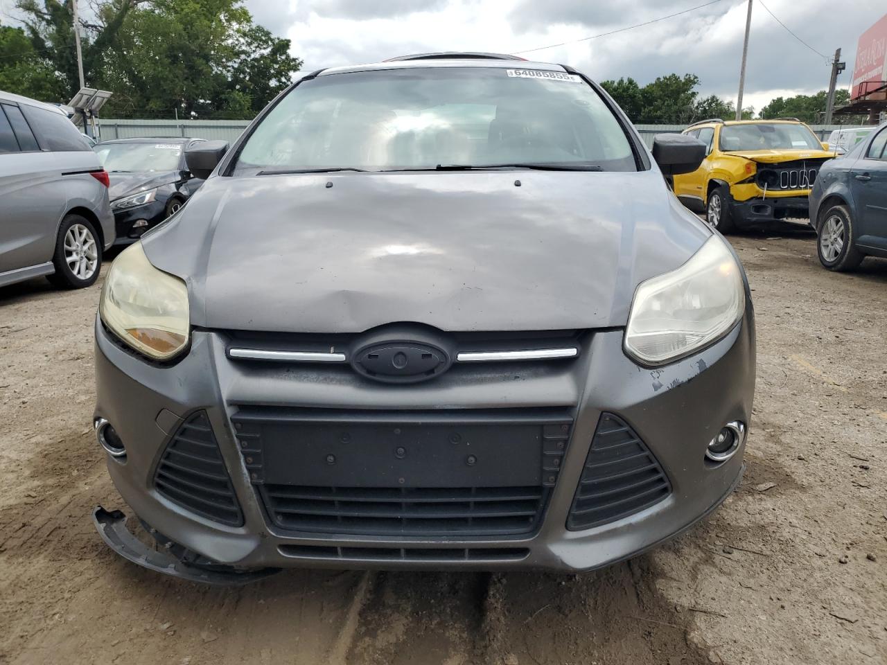 2012 Ford Focus Se Gray vin: 1FAHP3F24CL196476