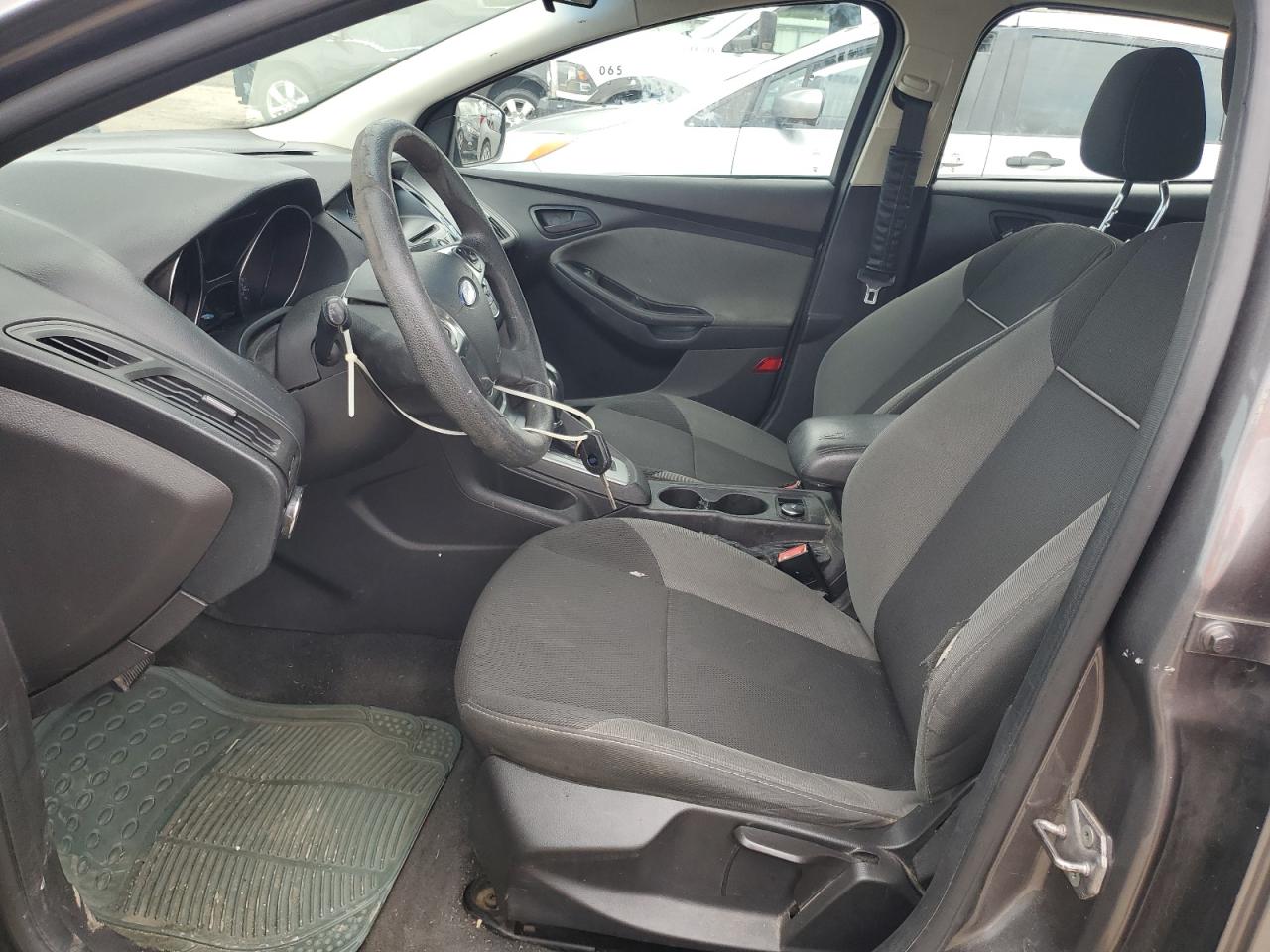 2012 Ford Focus Se Gray vin: 1FAHP3F24CL196476