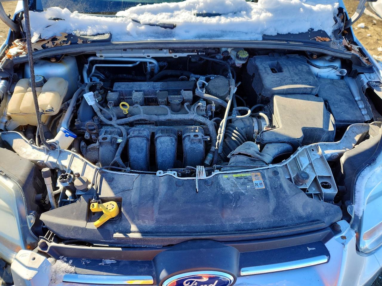 2012 Ford Focus Se Silver vin: 1FAHP3F24CL213082