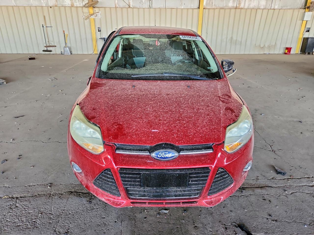 2012 Ford Focus Se Red vin: 1FAHP3F24CL237091