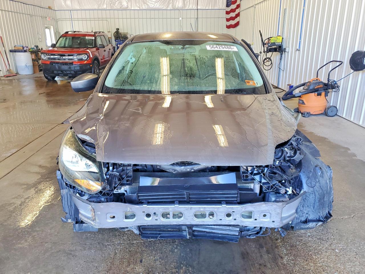 2012 Ford Focus Se Gray vin: 1FAHP3F24CL260144