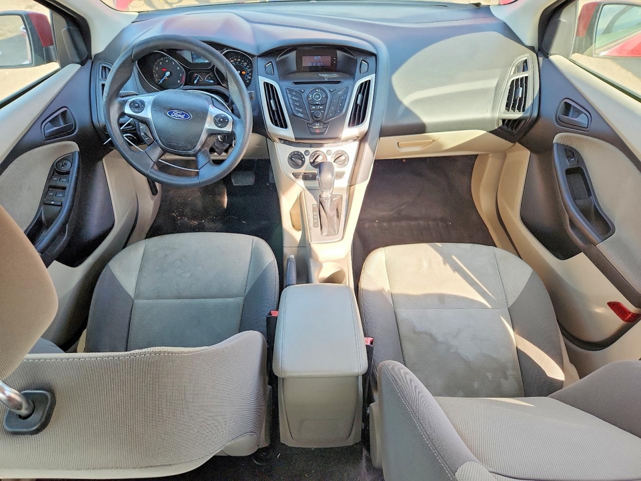 2012 Ford Focus Se Red vin: 1FAHP3F24CL276683