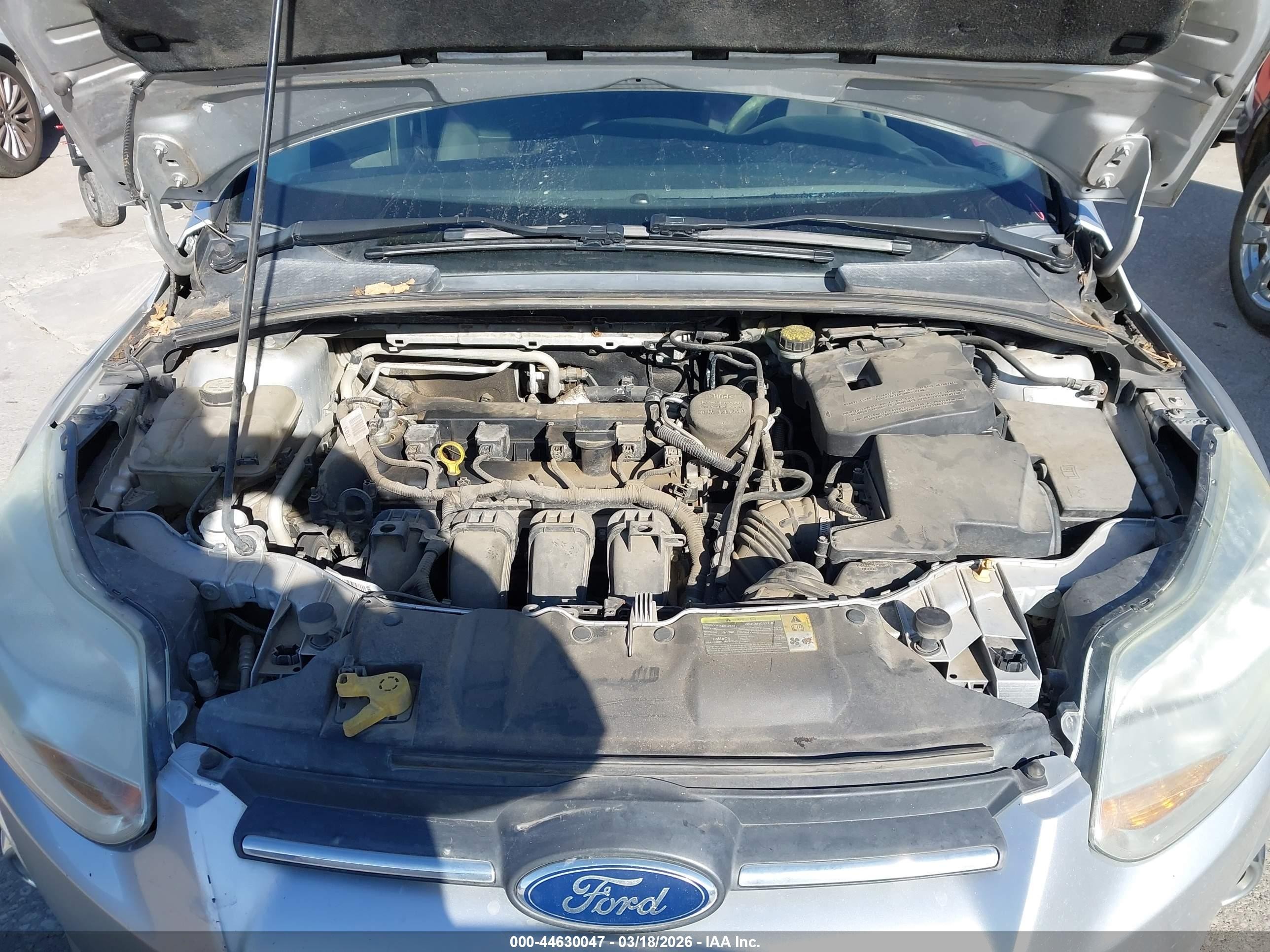 2012 Ford Focus Se Silver vin: 1FAHP3F24CL302814