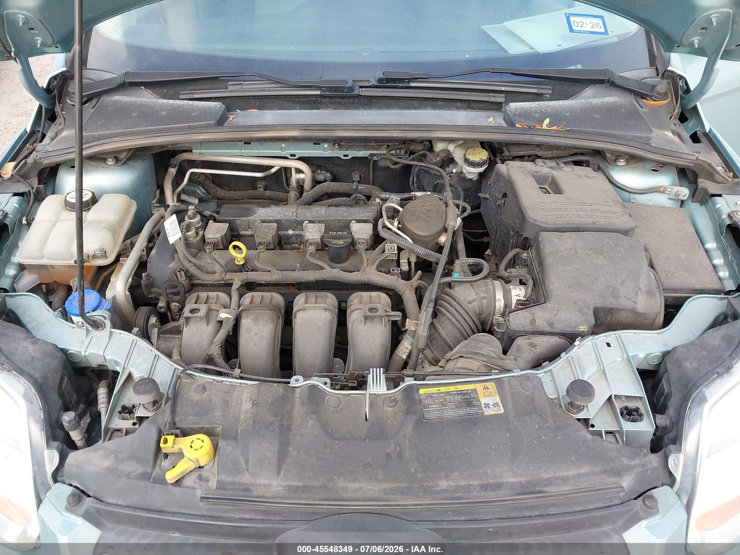 2012 Ford Focus Se Teal vin: 1FAHP3F24CL323937