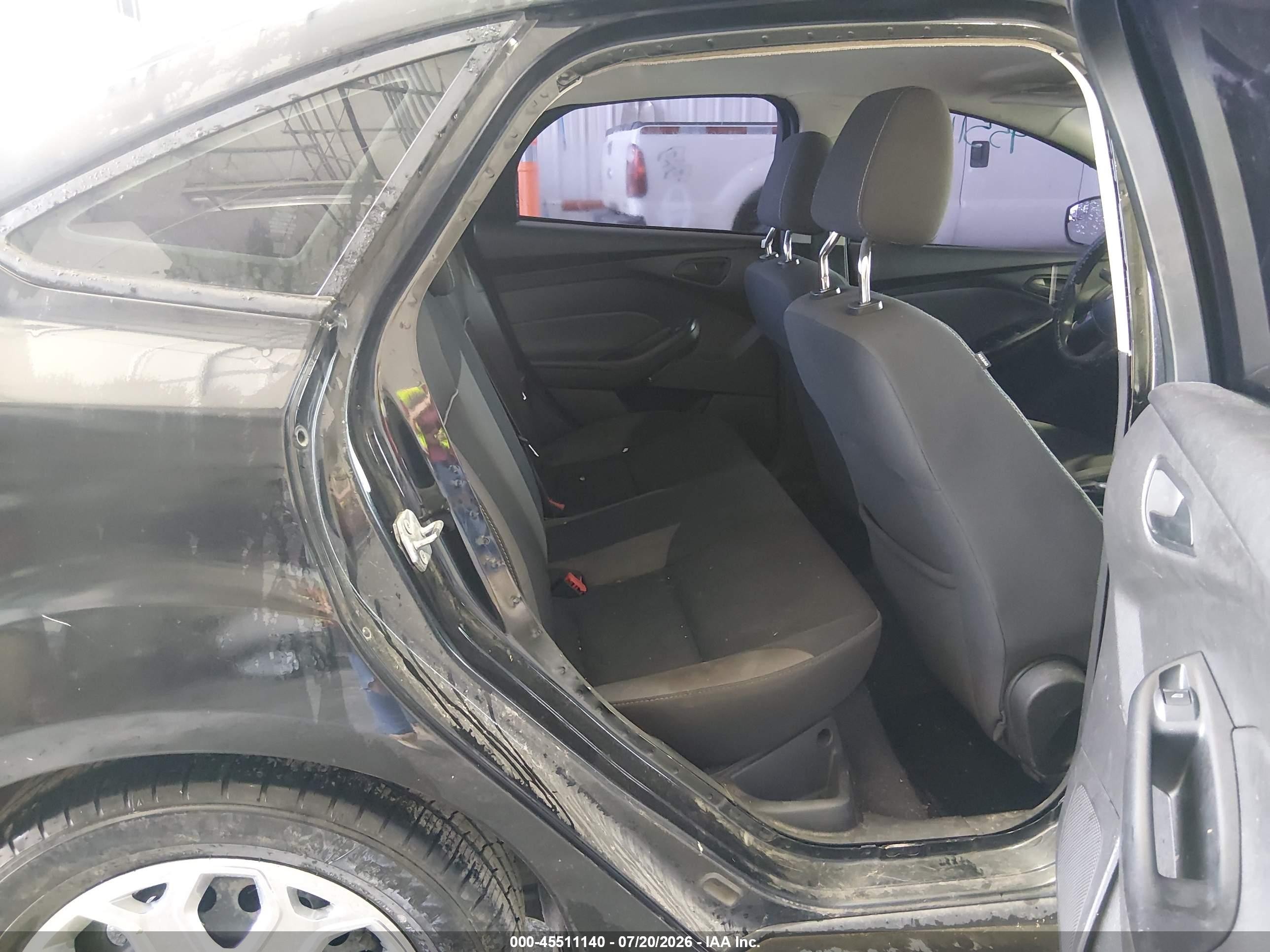 2012 Ford Focus Se Black vin: 1FAHP3F24CL353343