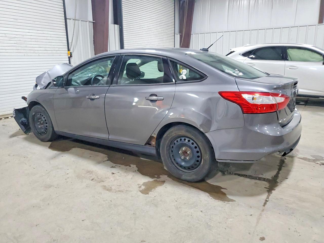 2012 Ford Focus Se Gray vin: 1FAHP3F24CL370501