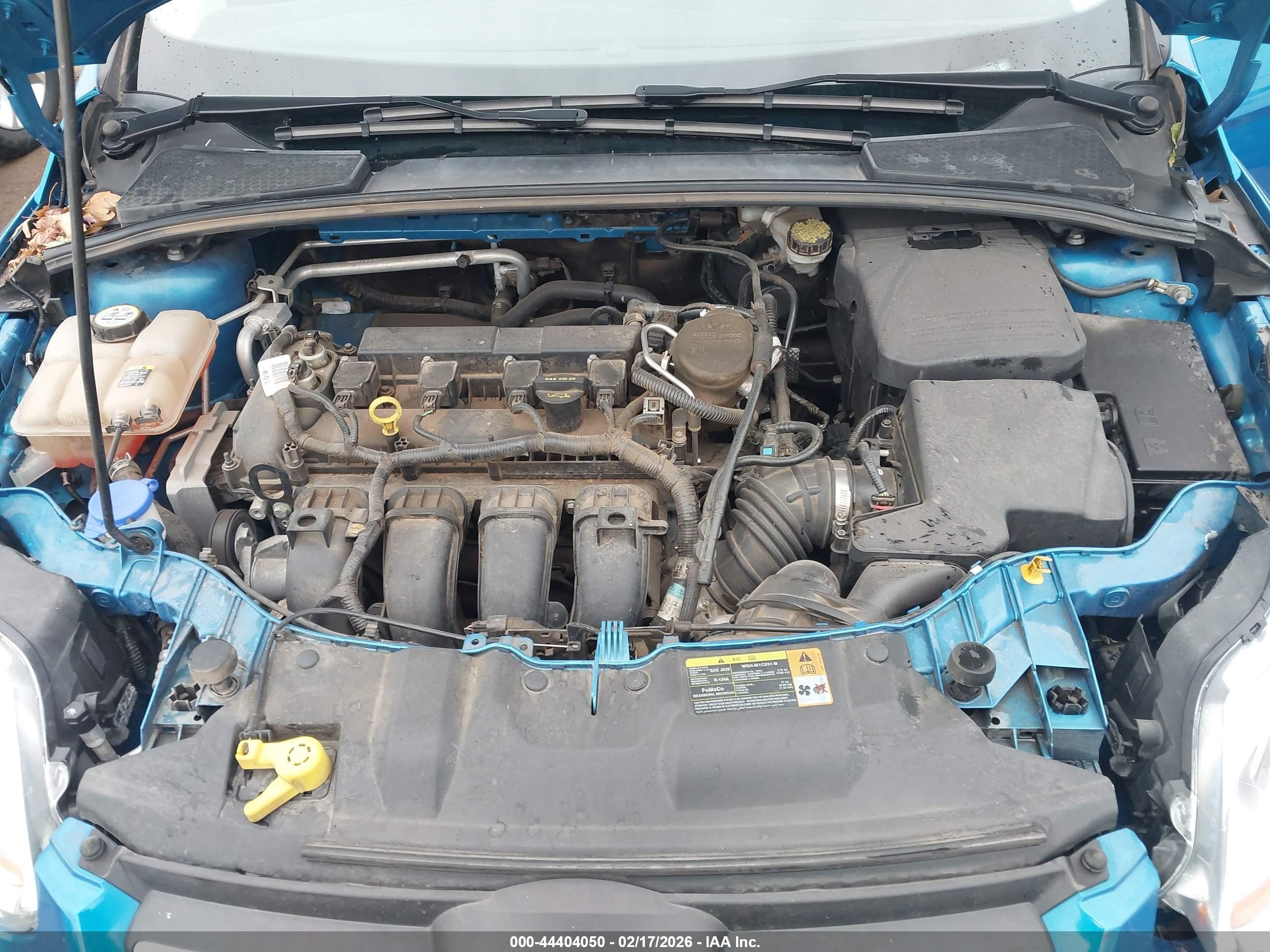 2012 Ford Focus Se Blue vin: 1FAHP3F24CL372975