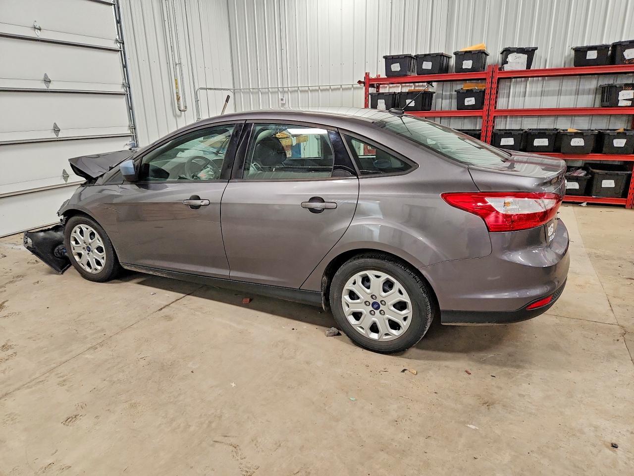 2012 Ford Focus Se Серый vin: 1FAHP3F24CL382177