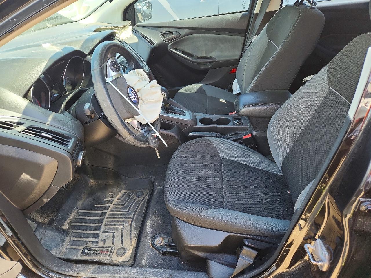 2012 Ford Focus Черный vin: 1FAHP3F24CL401696
