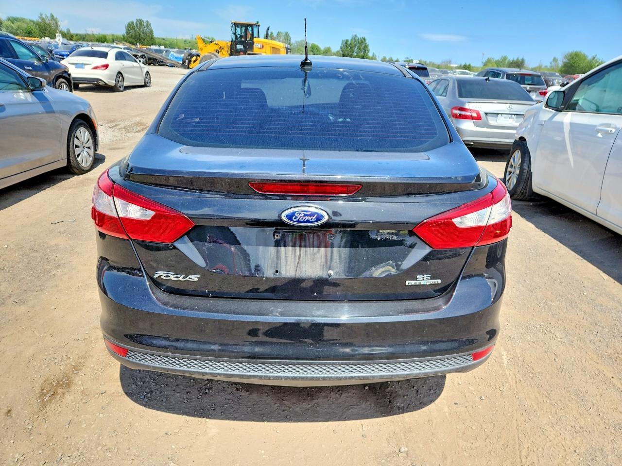 2012 Ford Focus Черный vin: 1FAHP3F24CL401696