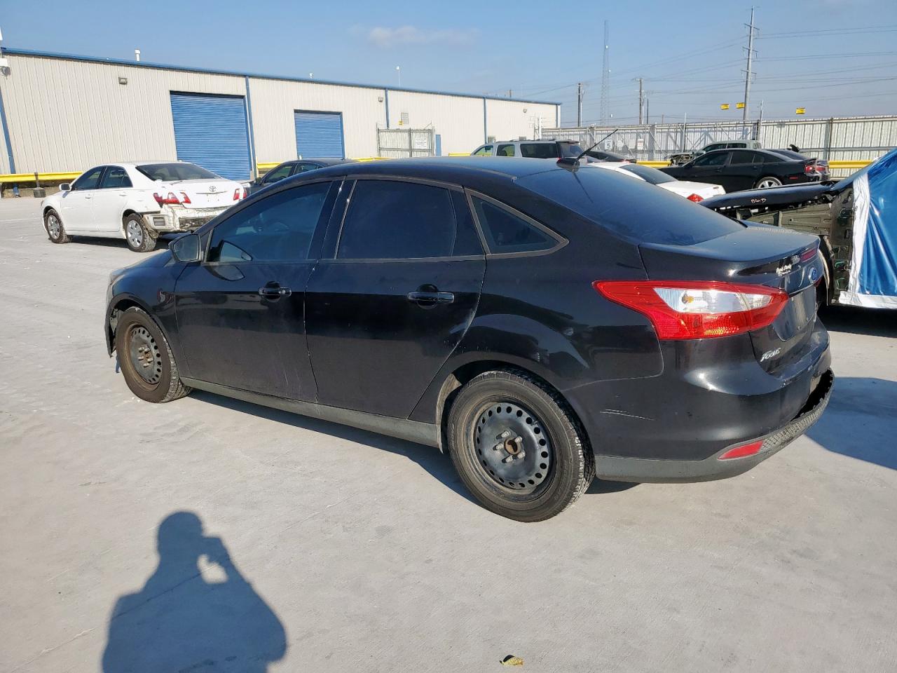 2012 Ford Focus Se Black vin: 1FAHP3F24CL466547