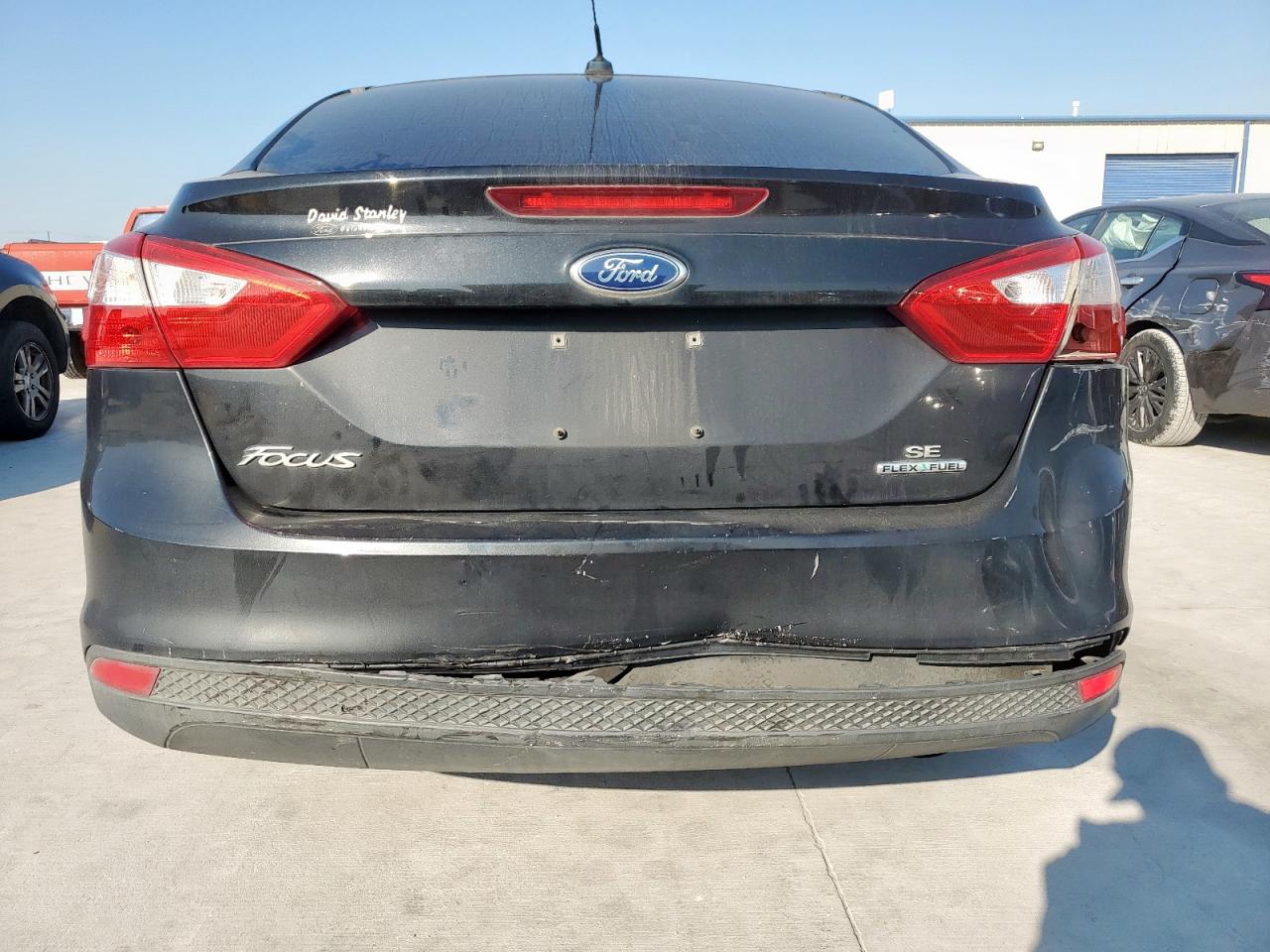 2012 Ford Focus Se Black vin: 1FAHP3F24CL466547