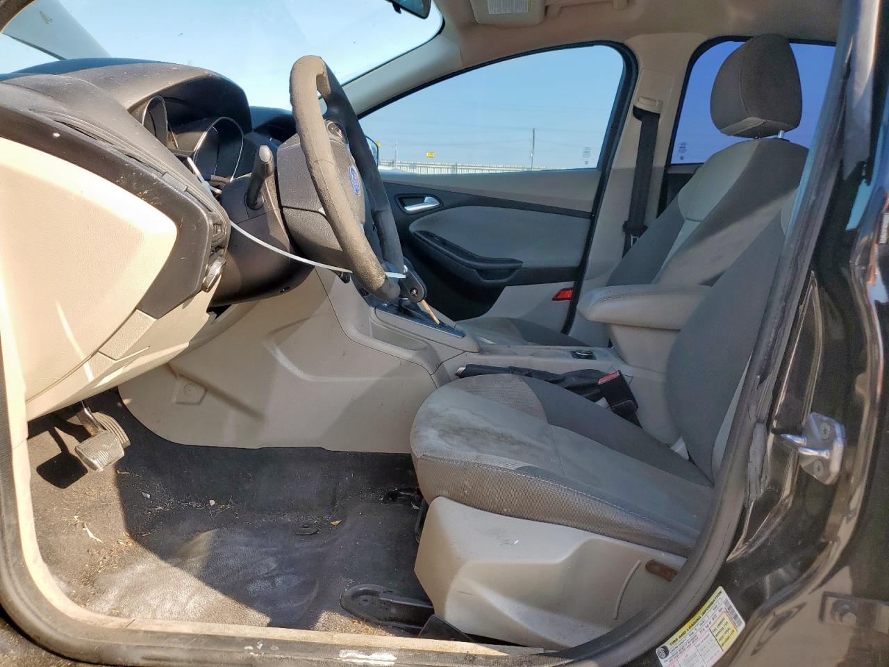 2012 Ford Focus Se Black vin: 1FAHP3F24CL466547