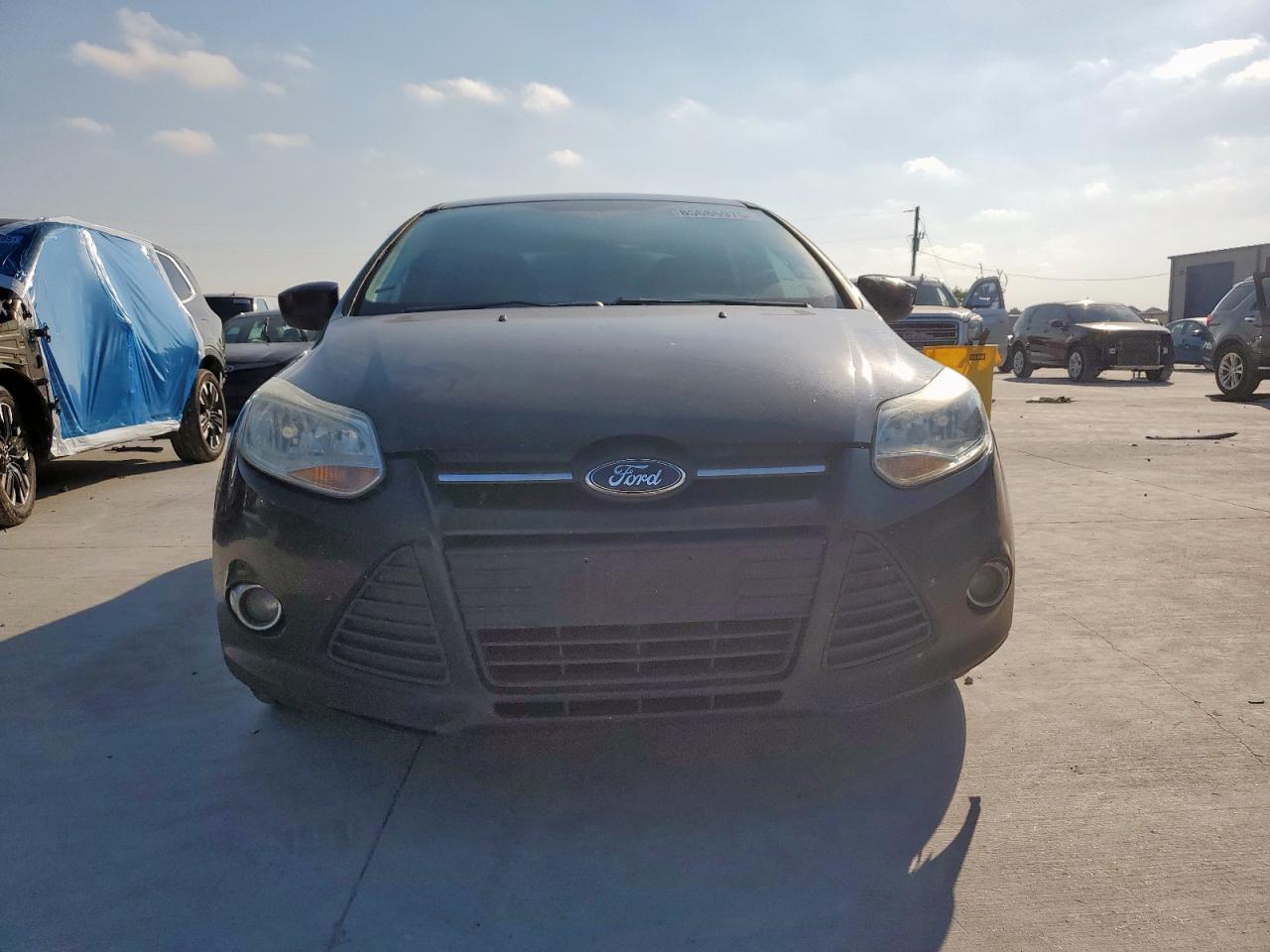 2012 Ford Focus Se Black vin: 1FAHP3F24CL466547