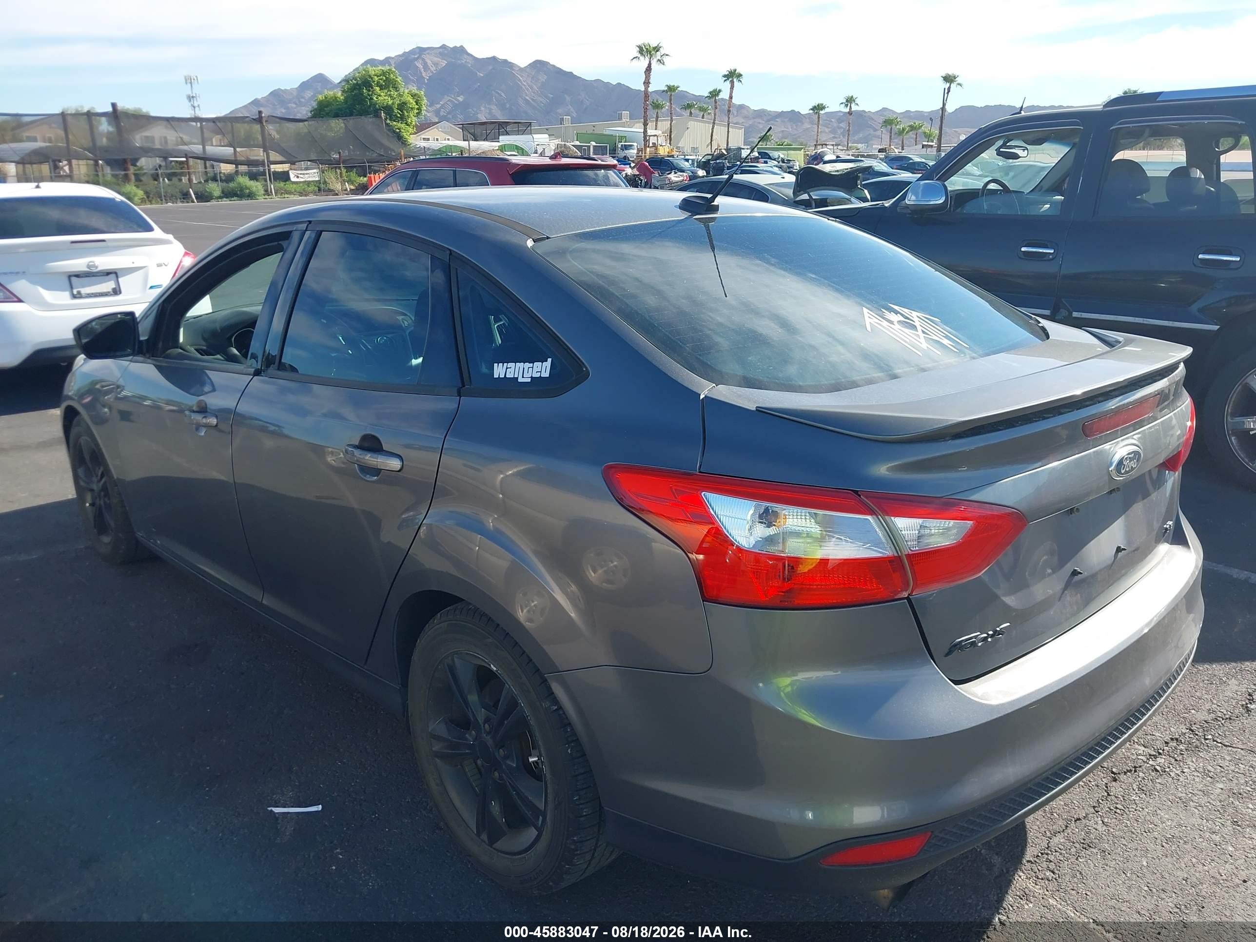 2012 Ford Focus Se Gray vin: 1FAHP3F25CL105134