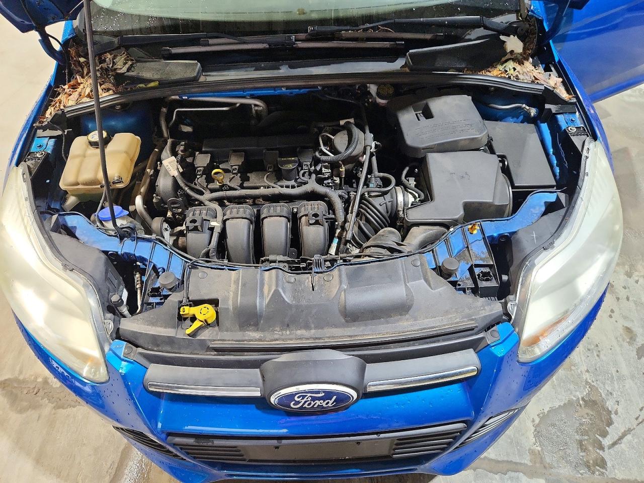 2012 Ford Focus Se Синий vin: 1FAHP3F25CL119812