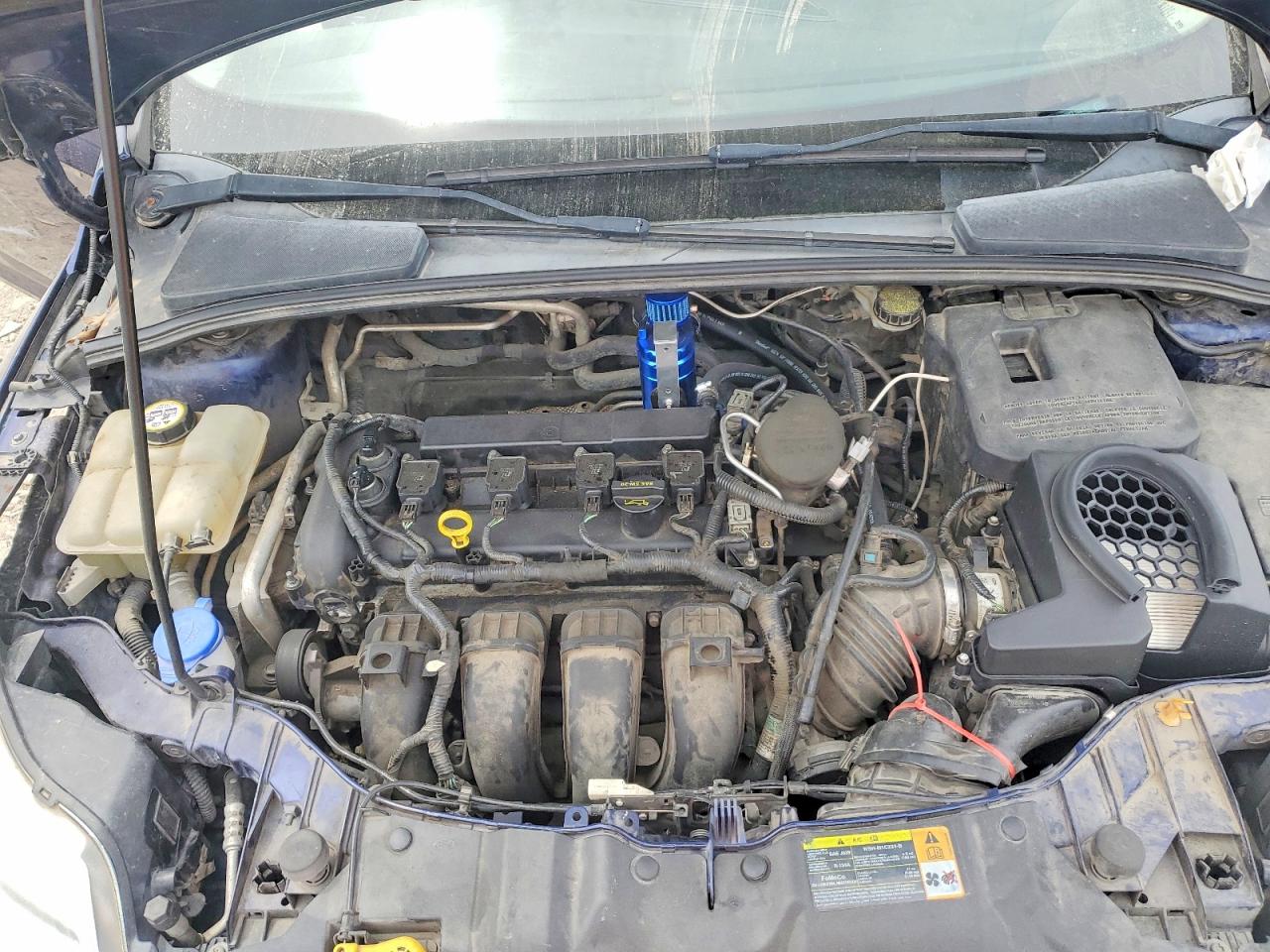 2012 Ford Focus Se Blue vin: 1FAHP3F25CL122922