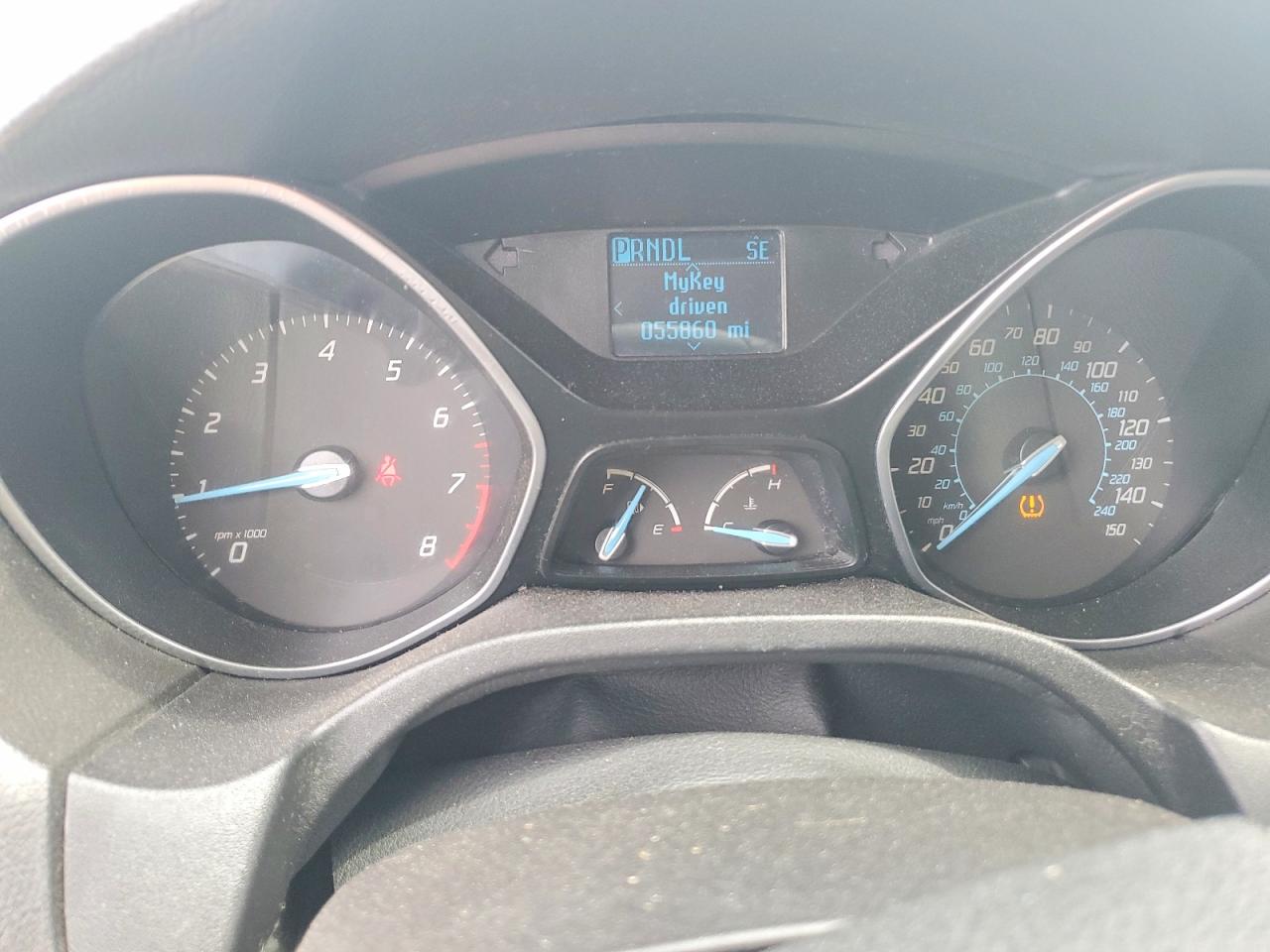 2012 Ford Focus Se Blue vin: 1FAHP3F25CL122922