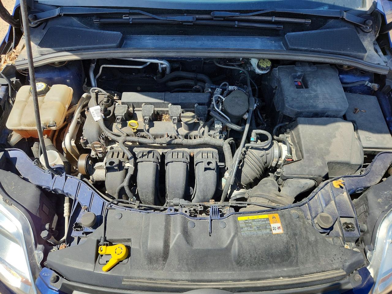 2012 Ford Focus Se Blue vin: 1FAHP3F25CL128154