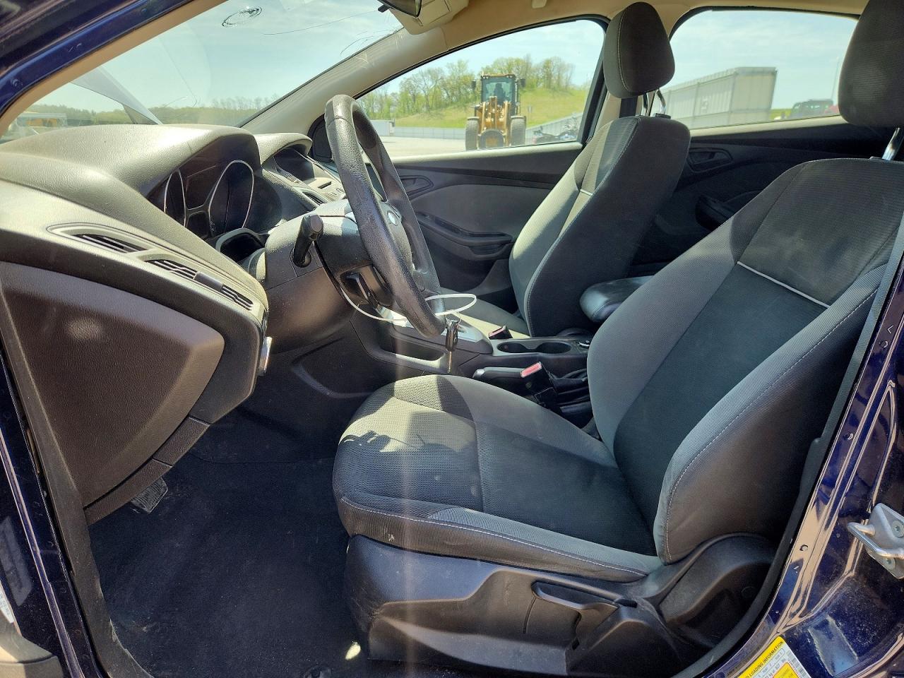 2012 Ford Focus Se Blue vin: 1FAHP3F25CL128154