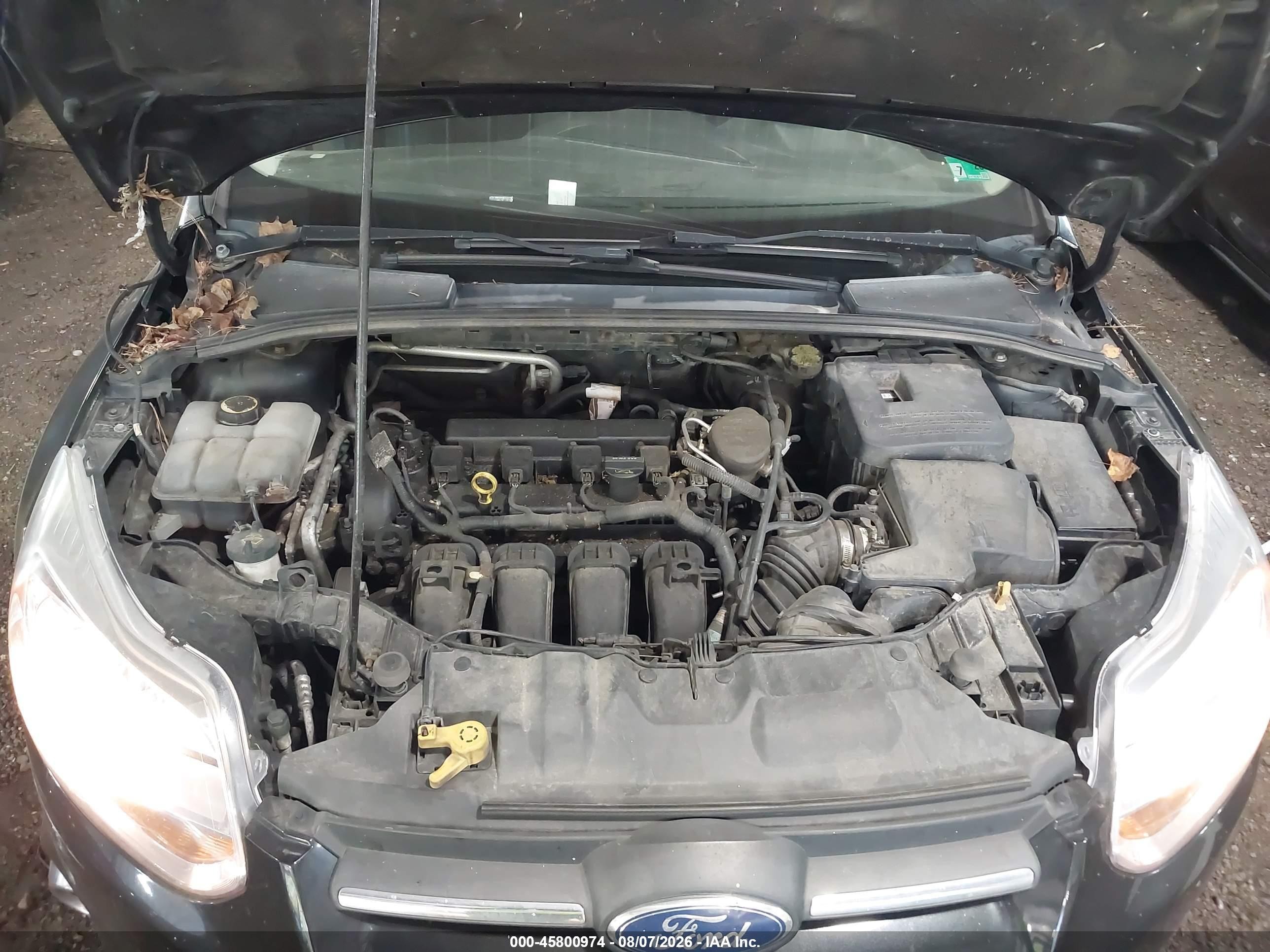 2012 Ford Focus Se Черный vin: 1FAHP3F25CL148596