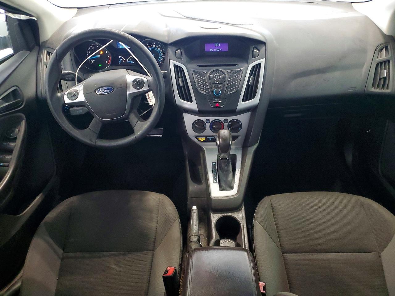 2012 Ford Focus Se White vin: 1FAHP3F25CL155497