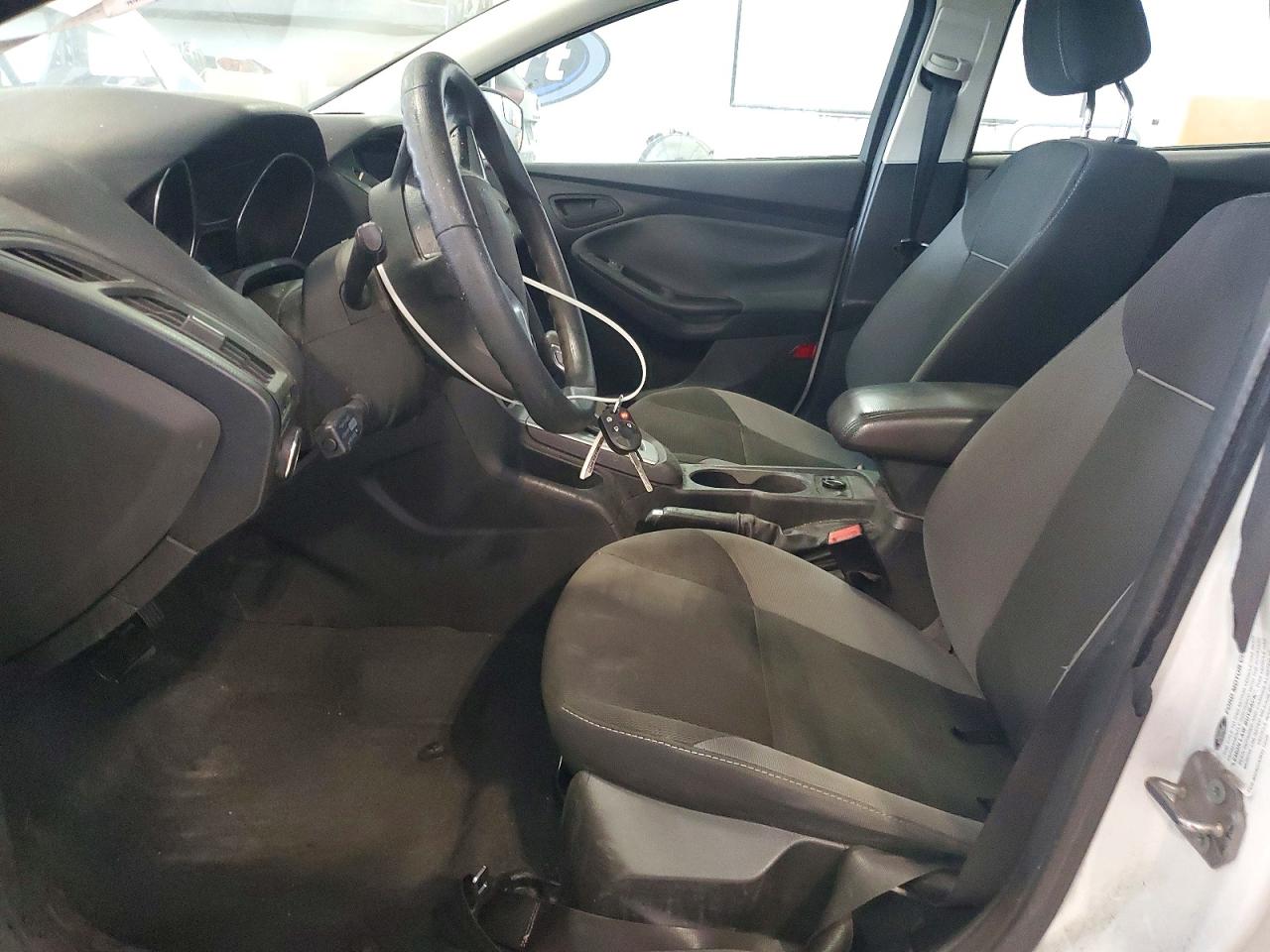 2012 Ford Focus Se White vin: 1FAHP3F25CL155497