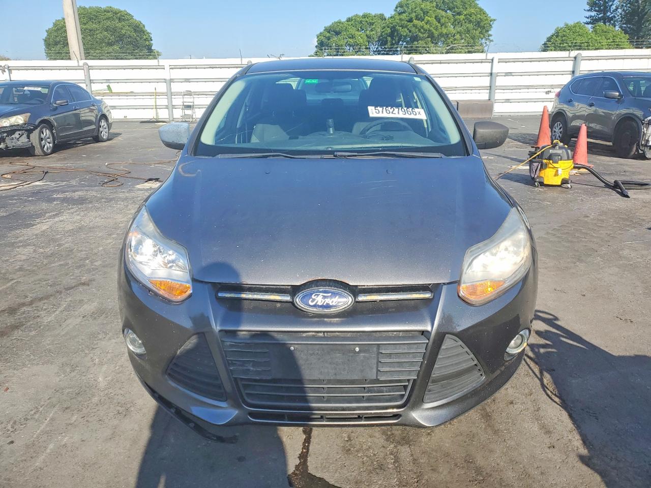 2012 Ford Focus Se Silver vin: 1FAHP3F25CL179752