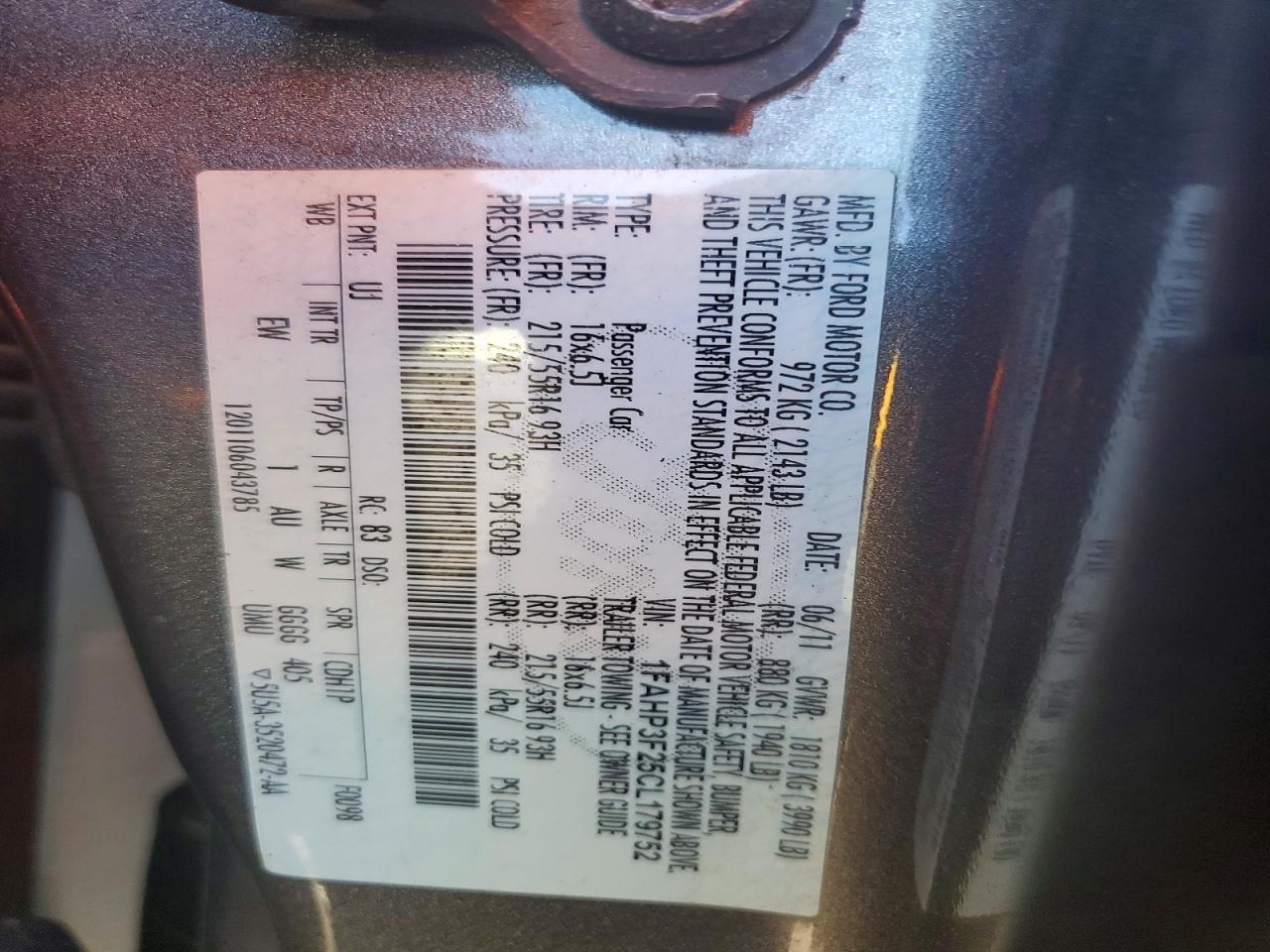 2012 Ford Focus Se Silver vin: 1FAHP3F25CL179752