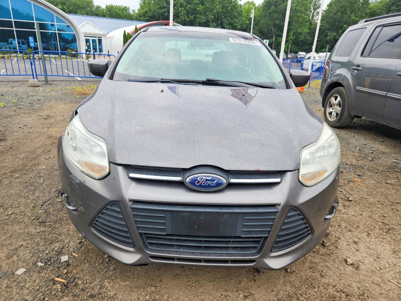 2012 Ford Focus Se Gray vin: 1FAHP3F25CL193201
