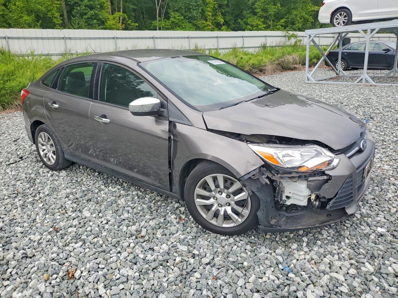 2012 Ford Focus Se Gray vin: 1FAHP3F25CL207694