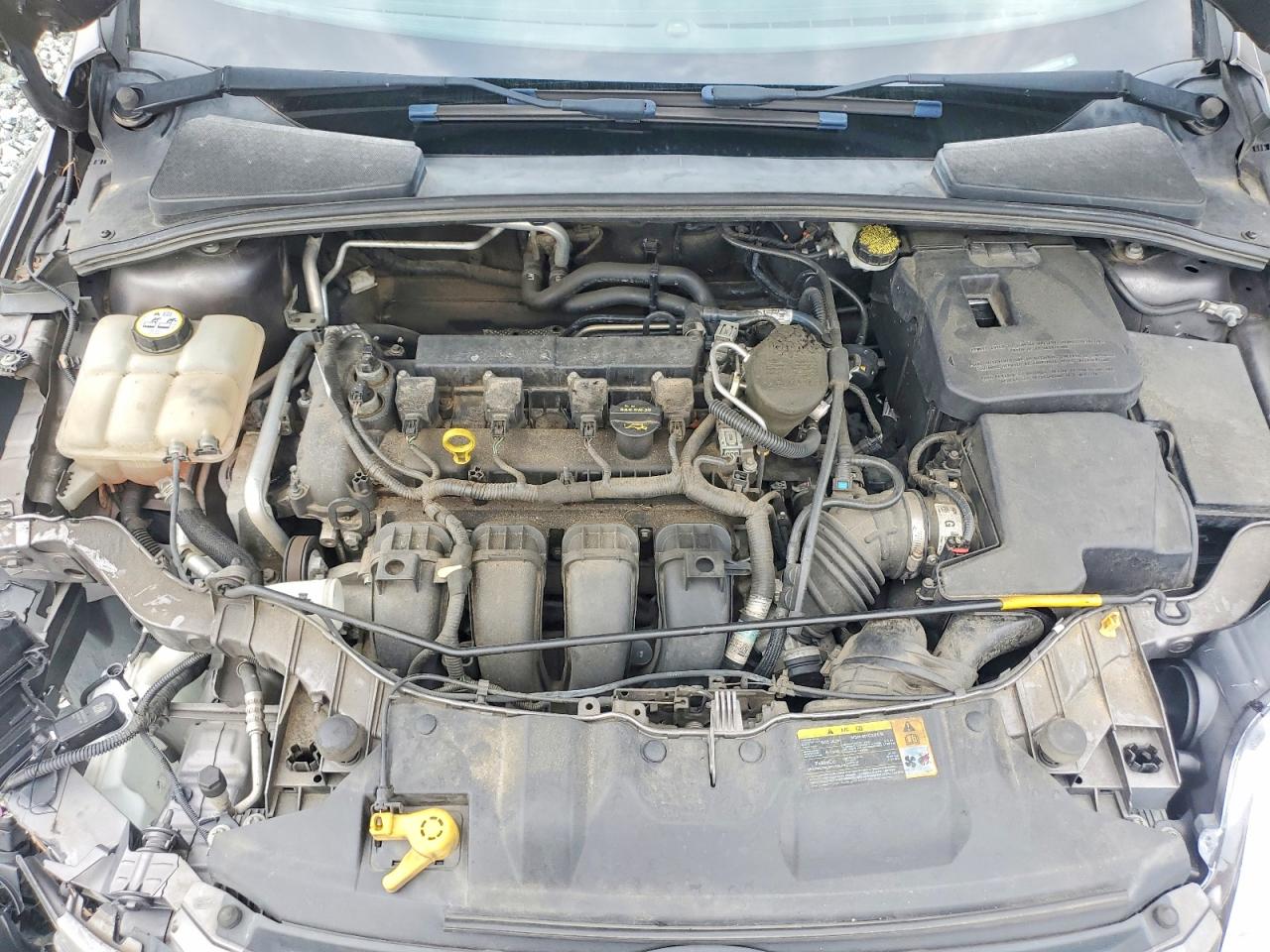 2012 Ford Focus Se Gray vin: 1FAHP3F25CL207694