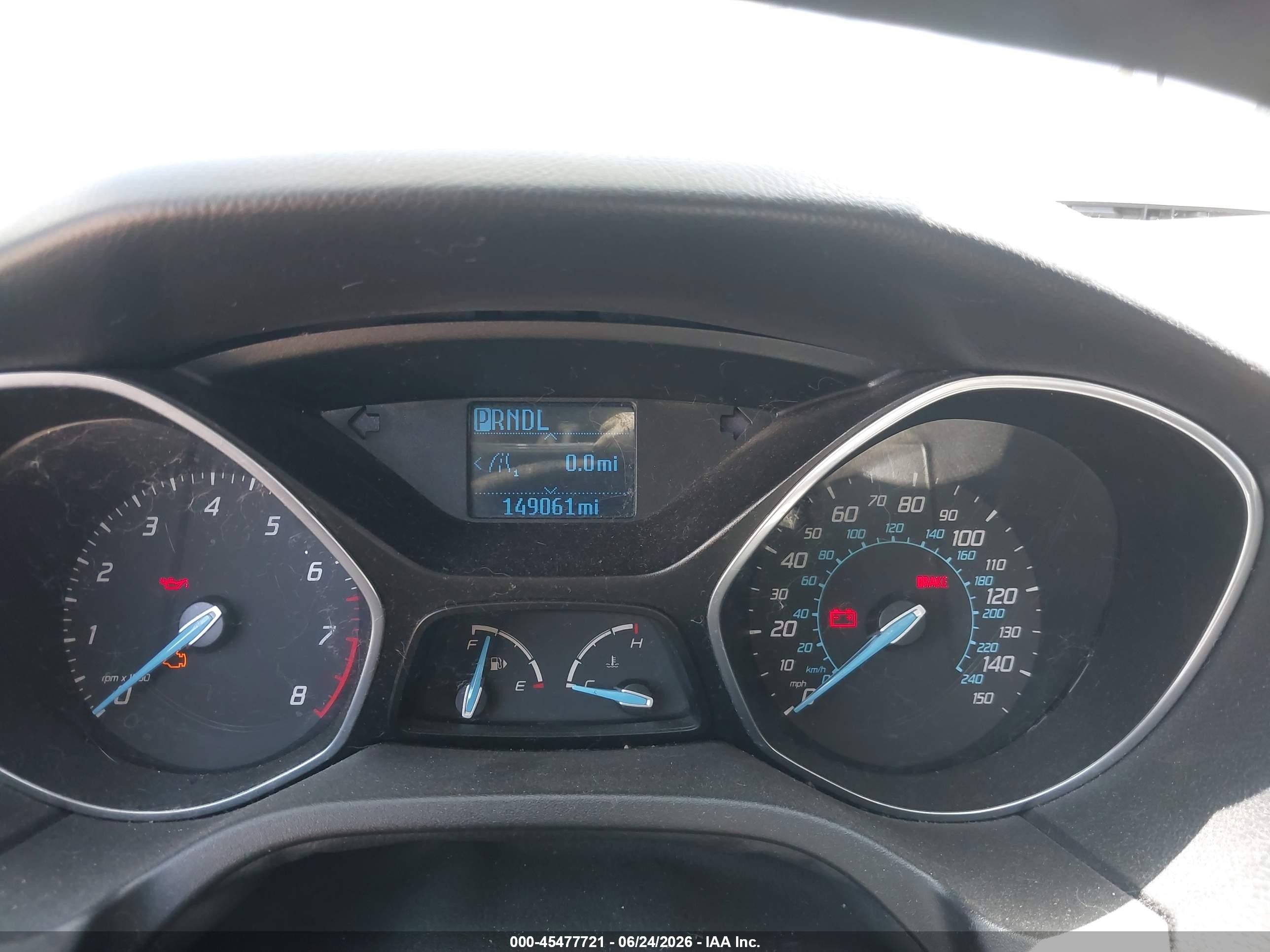 2012 Ford Focus Se Серый vin: 1FAHP3F25CL239349